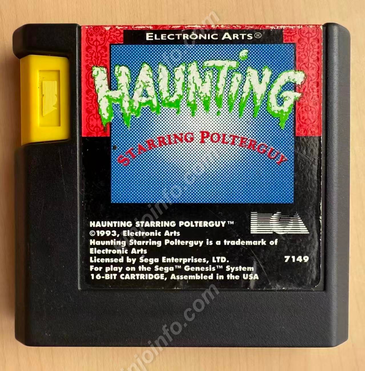 Haunting Starring Polterguy（ホーンテッド ポルターガイ）【中古美品・MD欧州版】