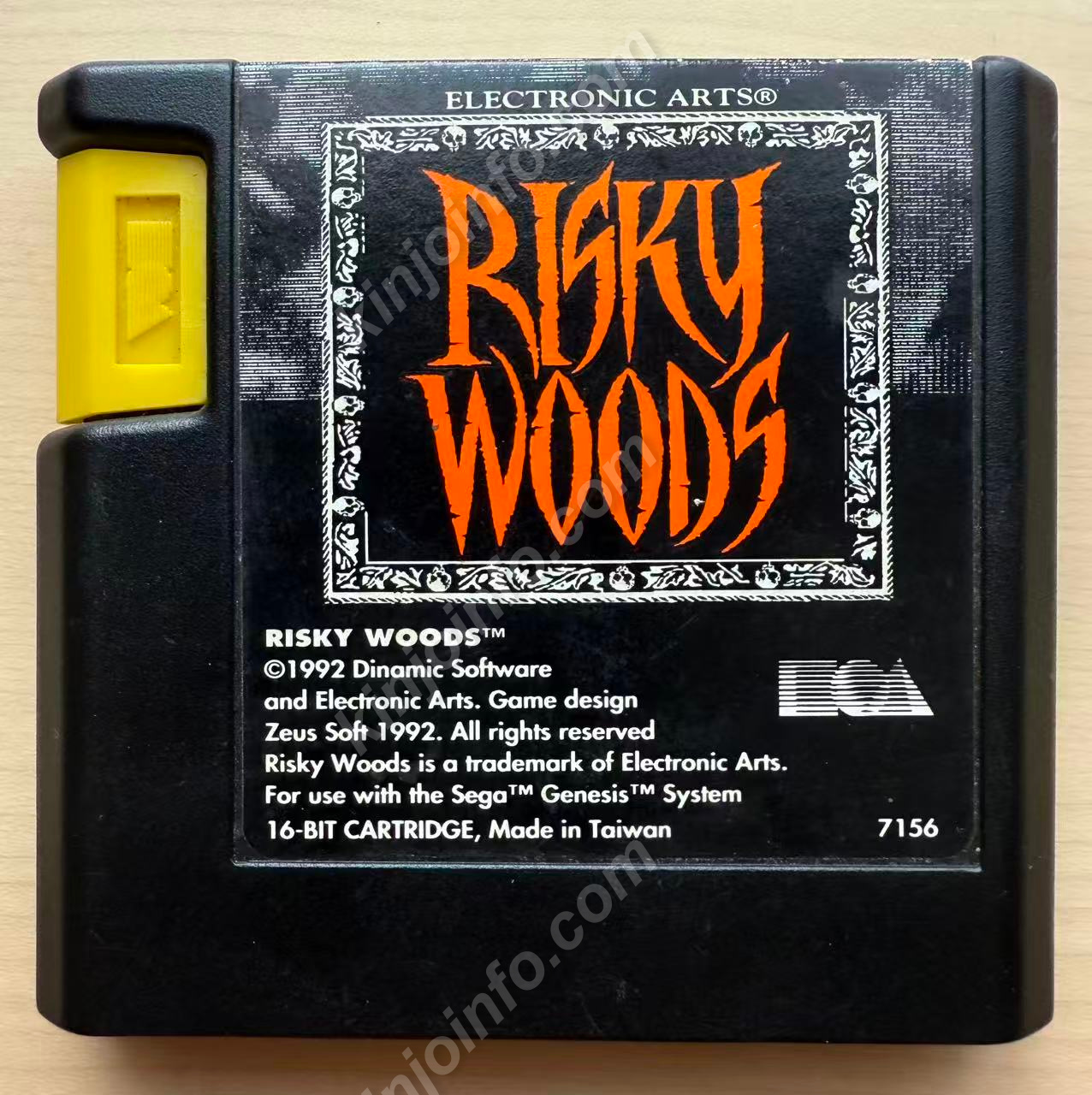 Risky Woods（リスキー・ウッズ）【中古美品・MD欧州版】
