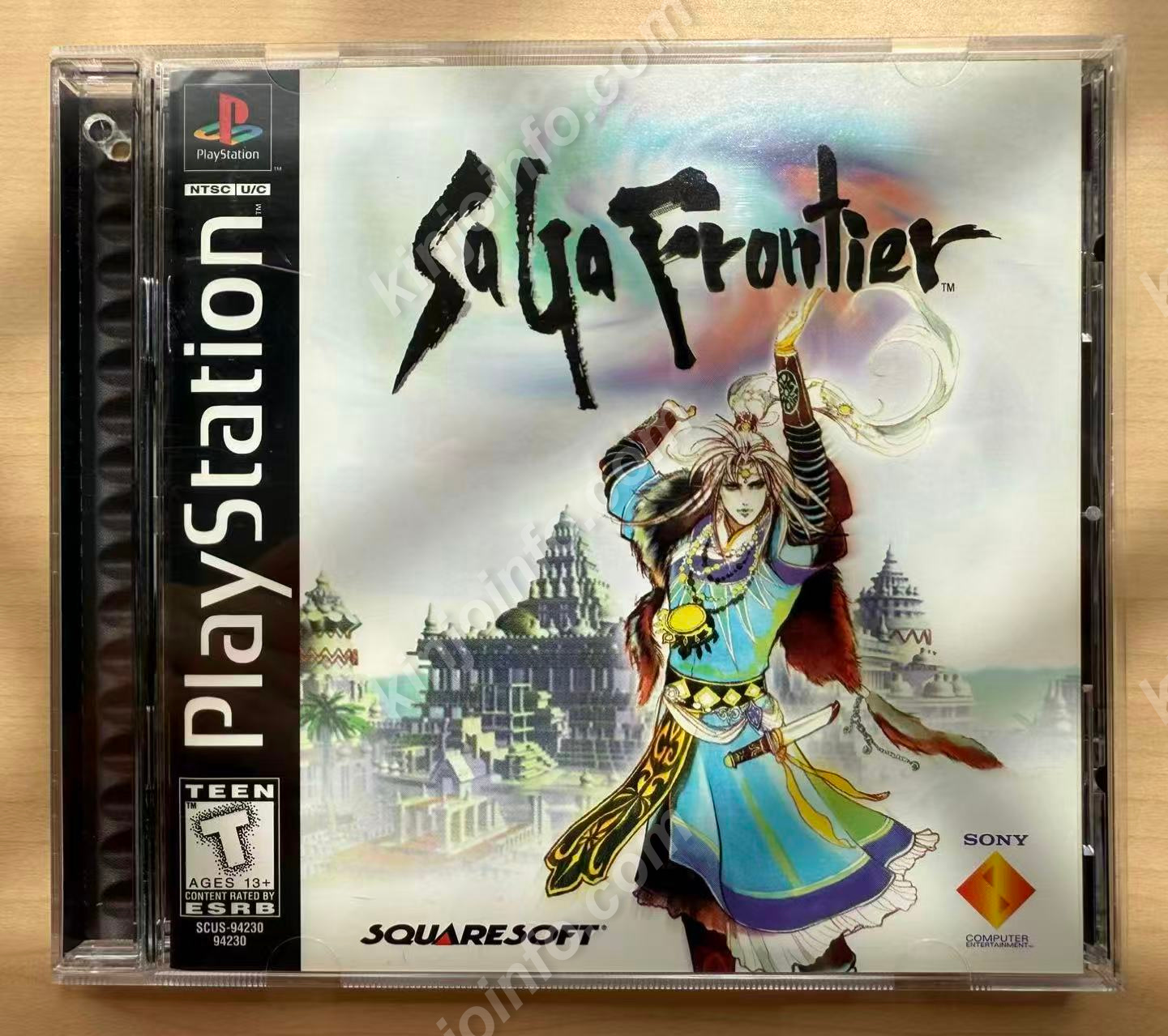 Saga Frontier（サガ フロンティア）【中古美品・PS北米版】