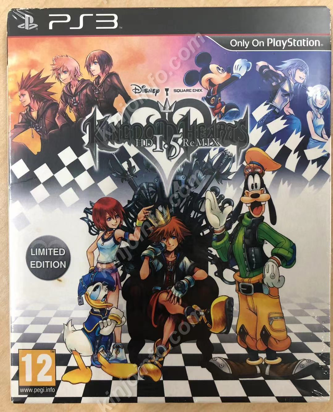 キングダム ハーツ -HD 1.5 リミックス- Limited Edition【中古・限定版・PS3欧州版】
