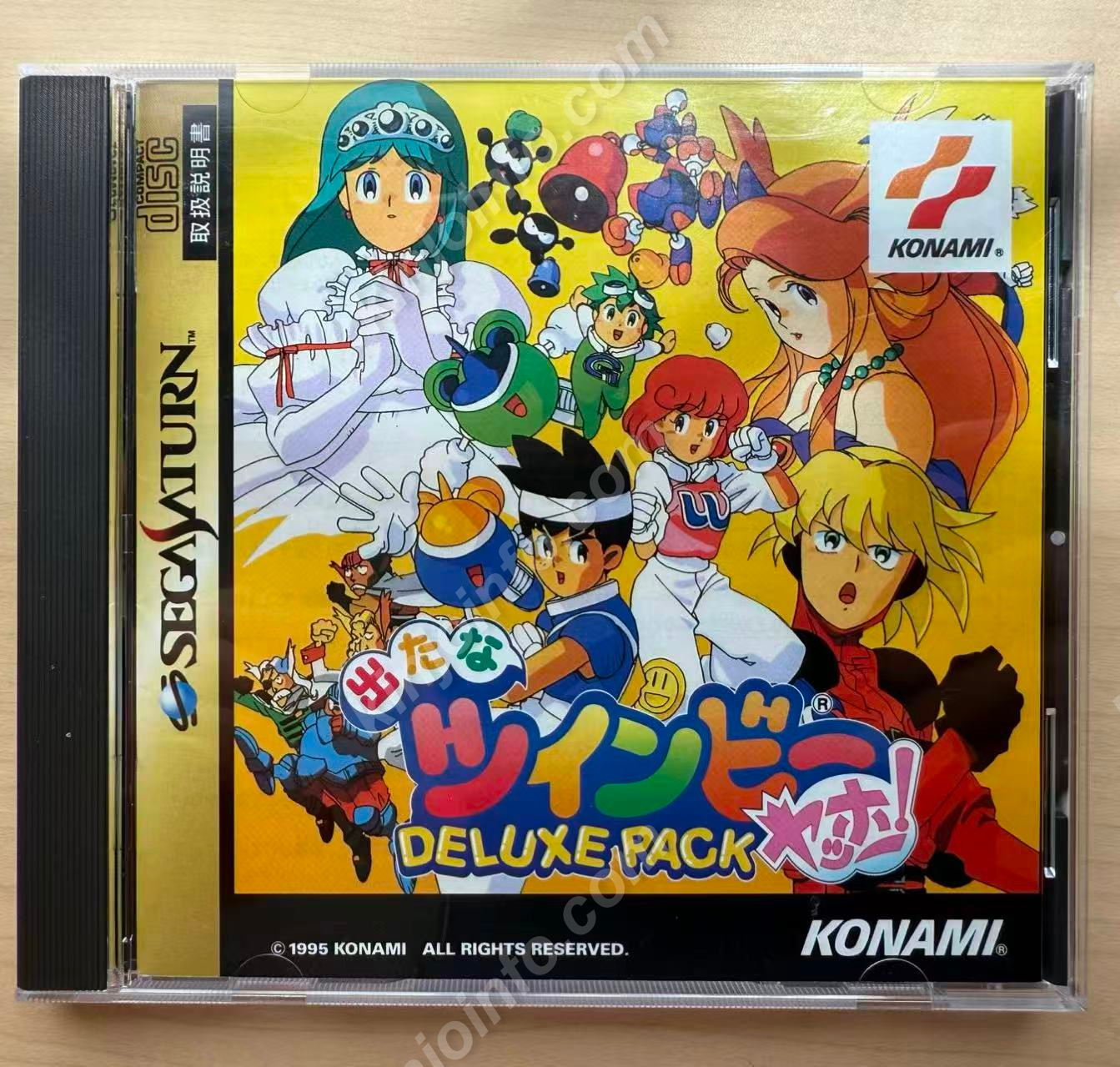 出たなツインビーヤッホー DELUXE PACK（Detana TwinBee Yahoo! Deluxe Pack）【中古美品・完品・SS日本版】