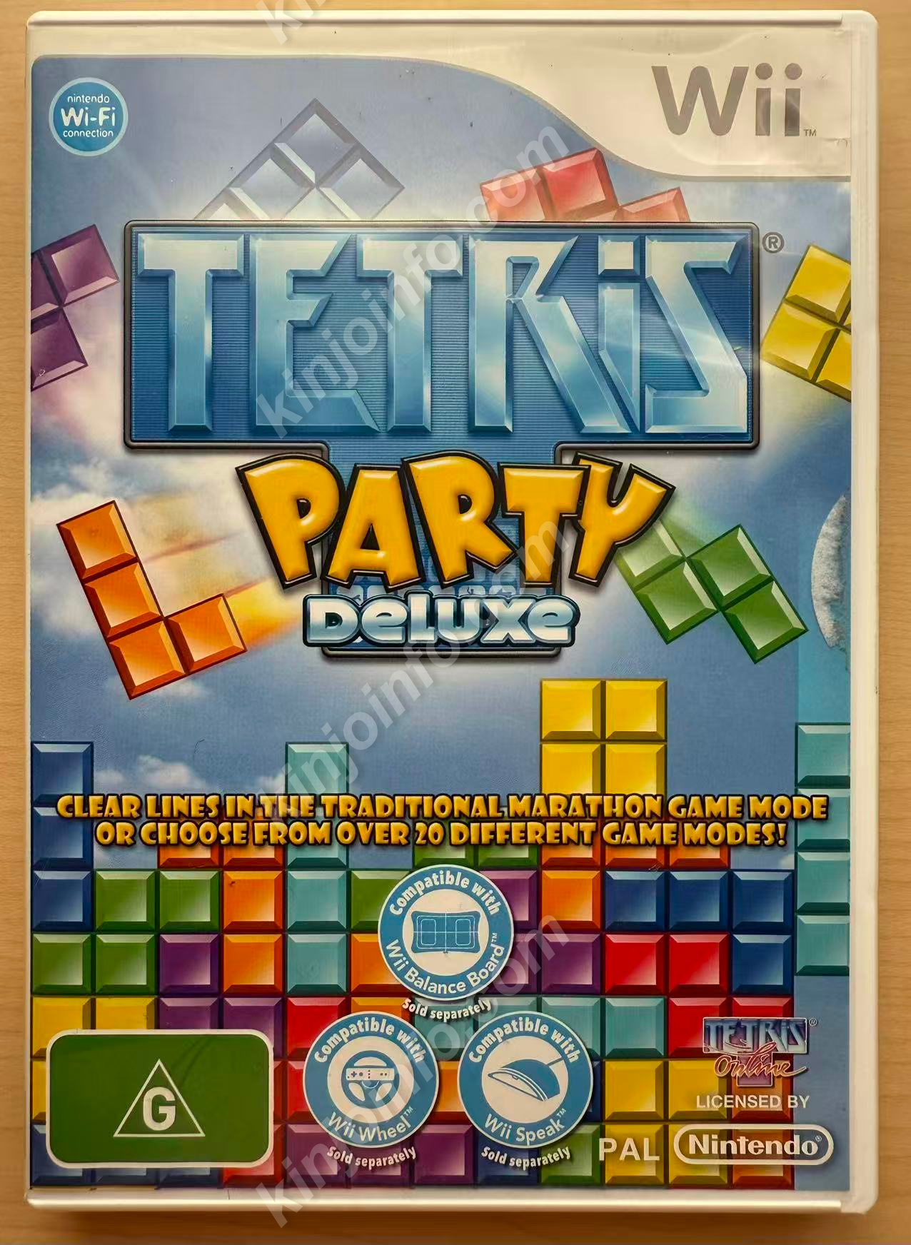 Tetris Party Deluxe（テトリス パーティー デラックス）【中古美品・Wii欧州版】