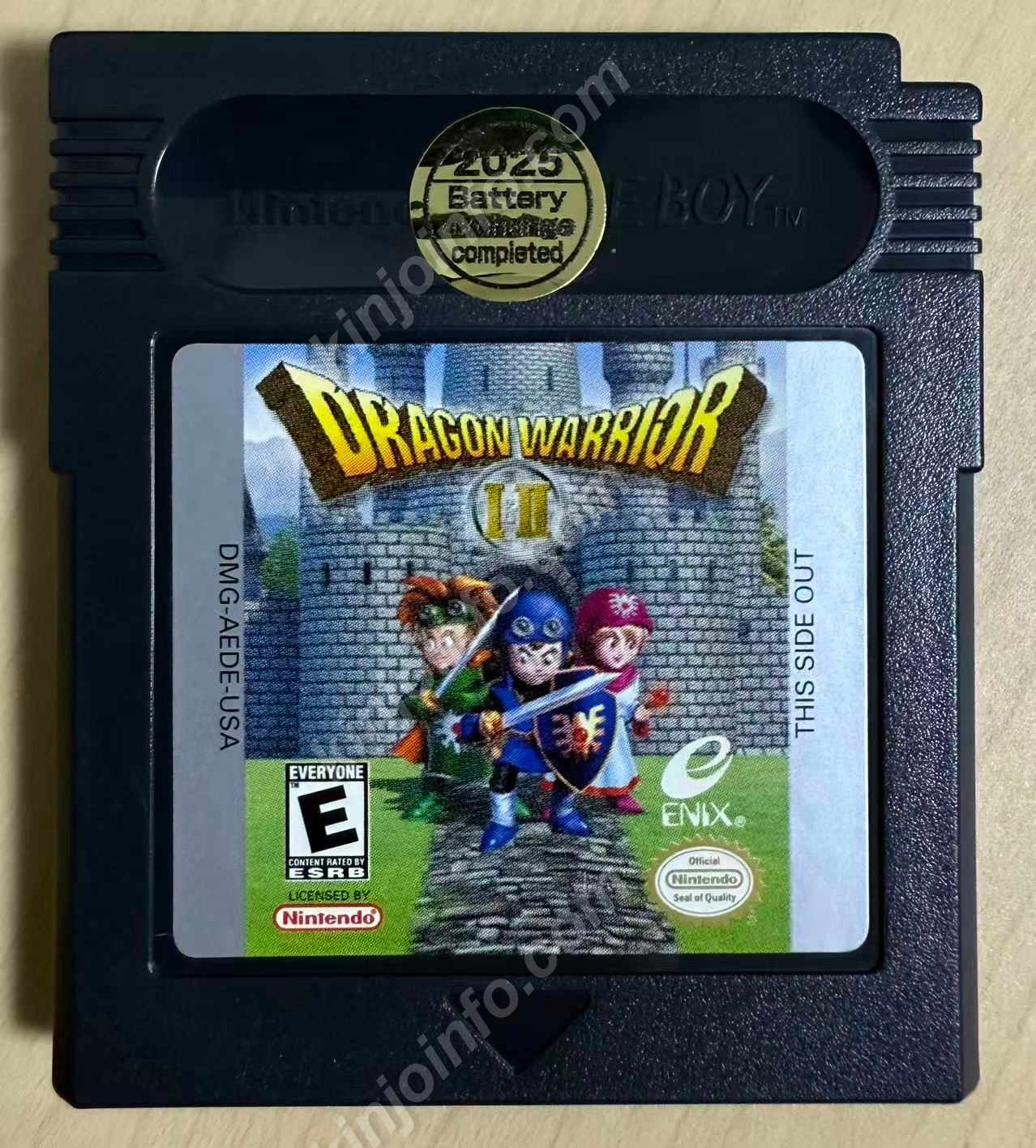 Dragon Warrior 1 & 2（ドラゴンクエストI・II）【中古美品・GB北米版】