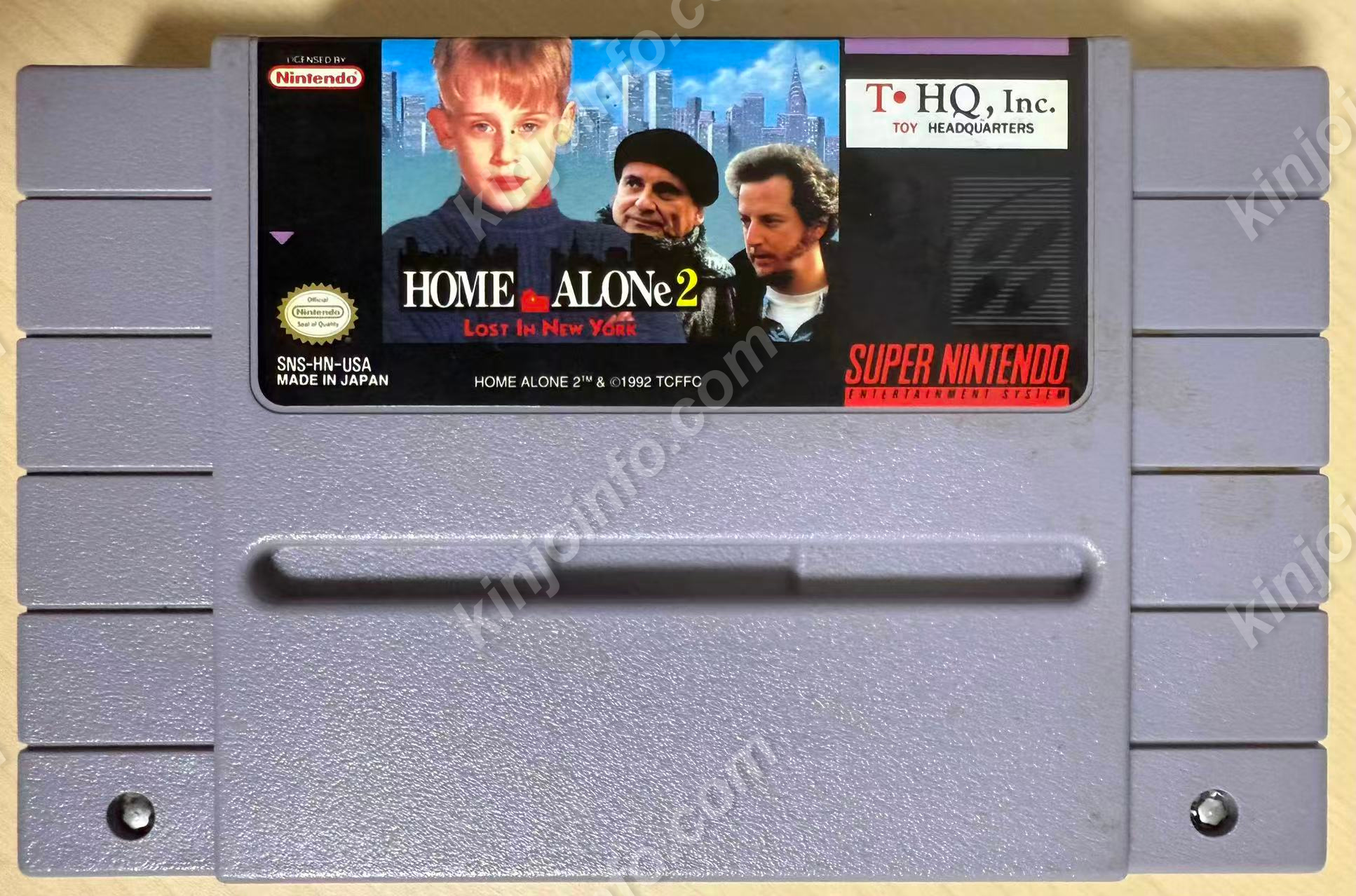 Home Alone 2（ホームアローン2）【中古美品・SNES北米版】