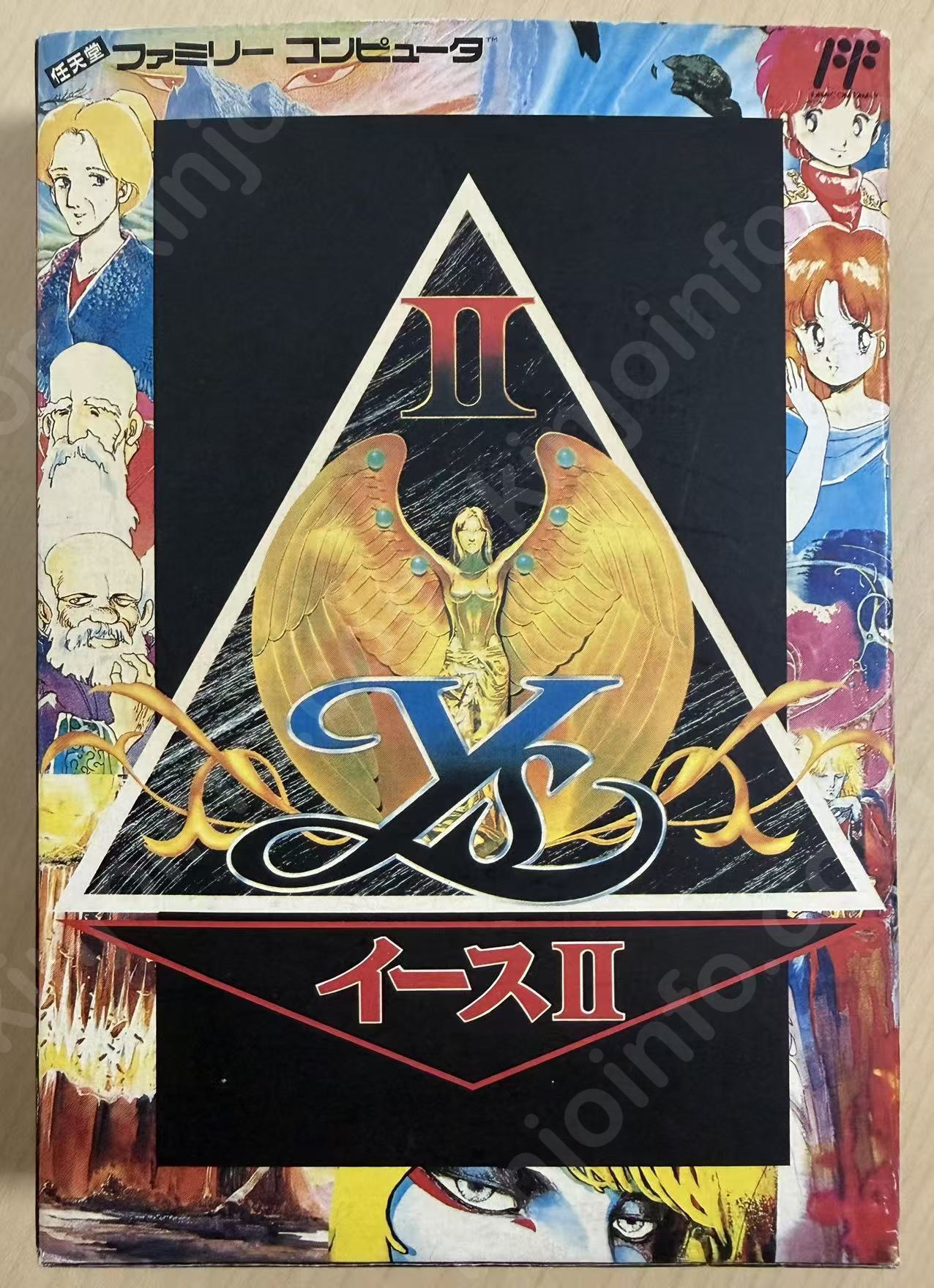 イースII（Ys II: Ancient Ys Vanished - The Final Chapter）【中古美品・完品・FC日本版】