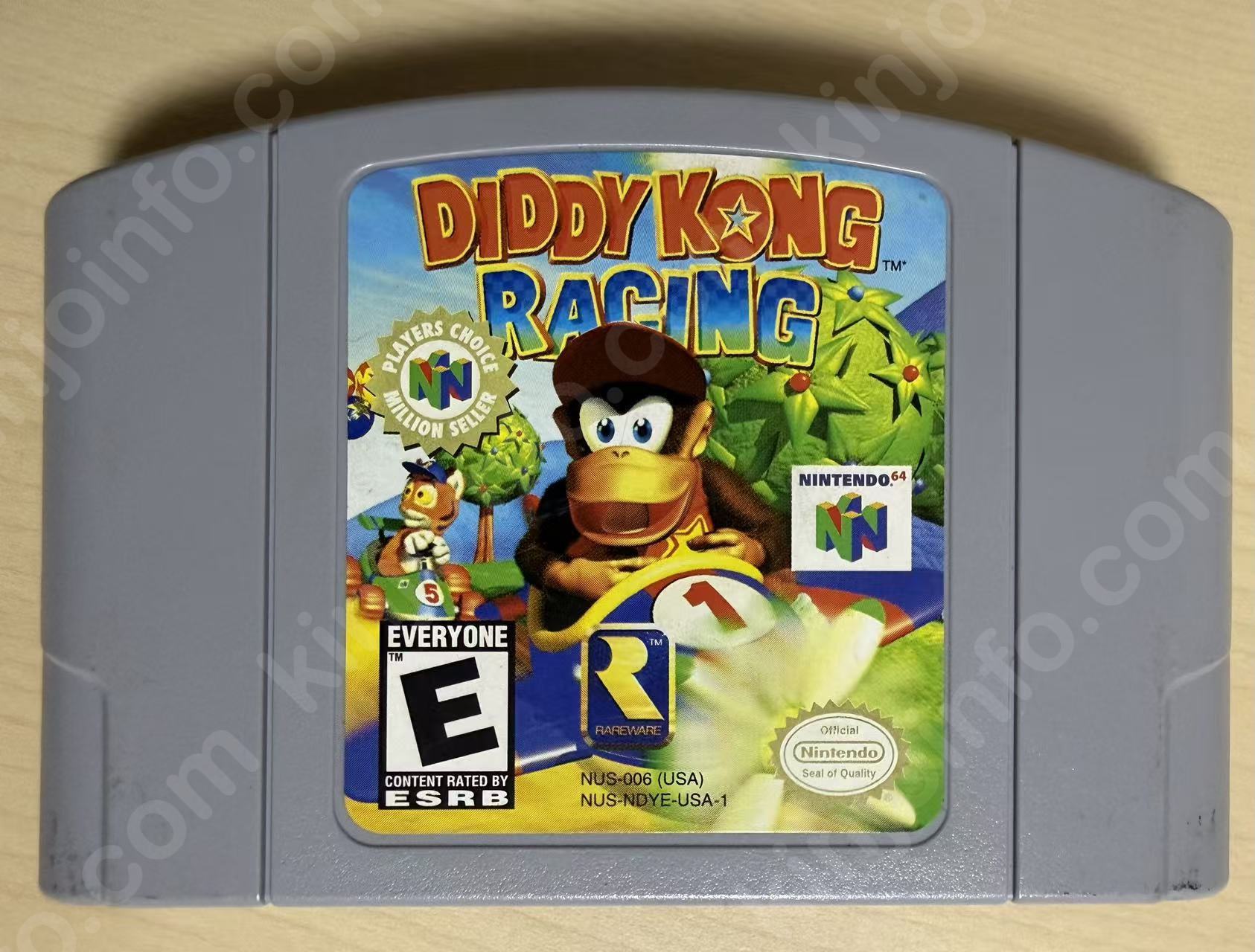 Diddy Kong Racing（ディディコングレーシング）【中古美品・N64北米版】