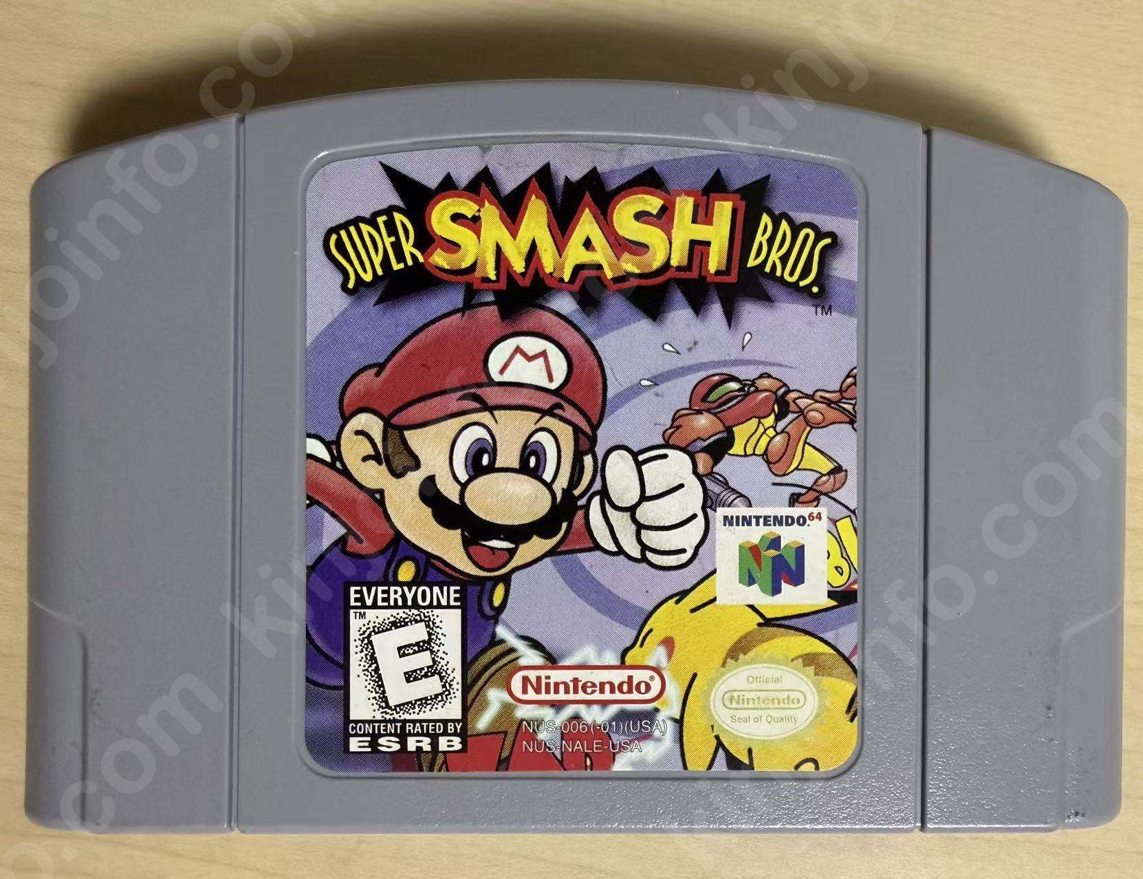 Super Smash Bros.（ニンテンドーオールスター！大乱闘スマッシュブラザーズ）【中古美品・N64北米版】