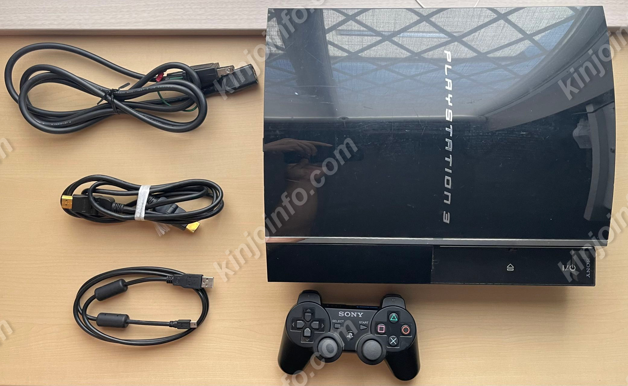 PS3初期型CECHA00本体一式（500GB換装済み）【中古・PS日本版】