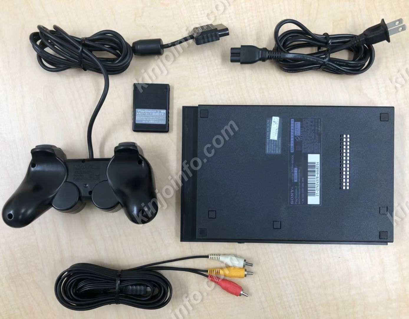 PS2本体セット一式 SCPH-90006【中古美品・香港版】 / kinjoinfo