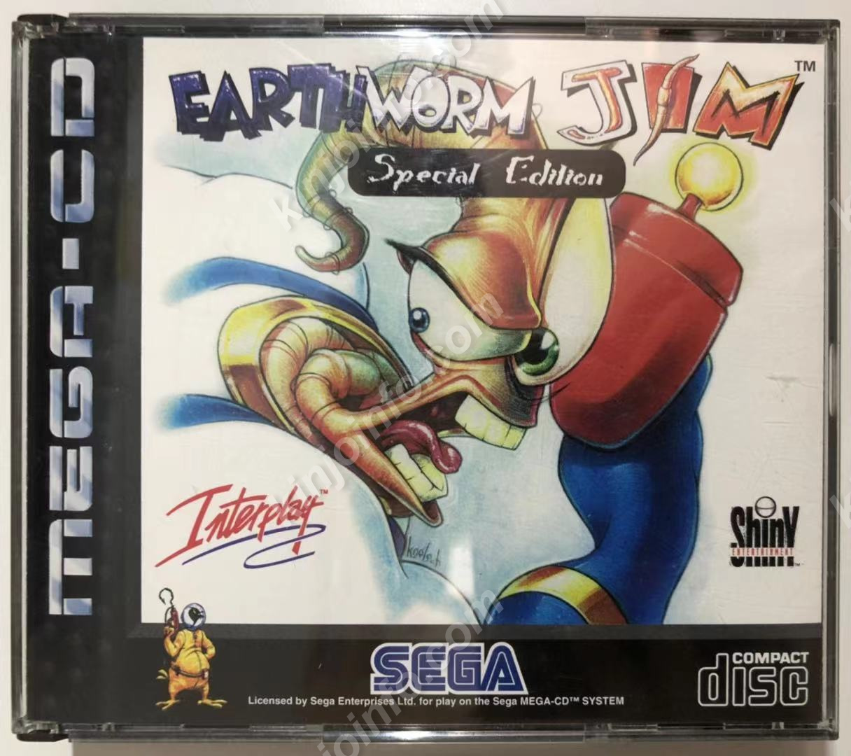 Earthworm Jim Special Edition【中古・MD-CD欧州版】