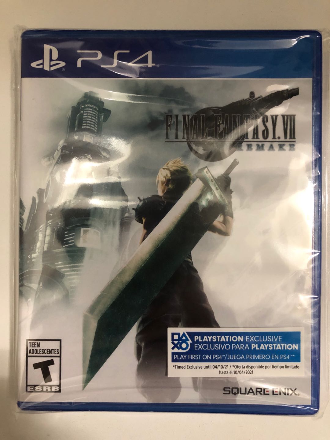 Final Fantasy VII ファイナルファンタジーVII リメイク 【新品・通常版・北米版】