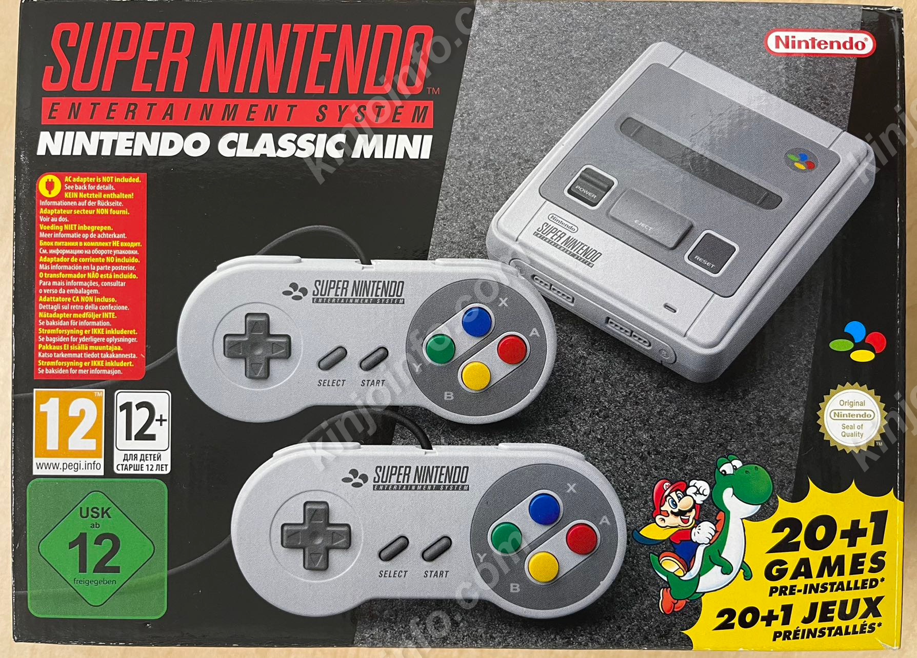 Nintendo Classic Mini ニンテンドークラシック ミニ スーパーファミコン 【新品近い・欧州版】