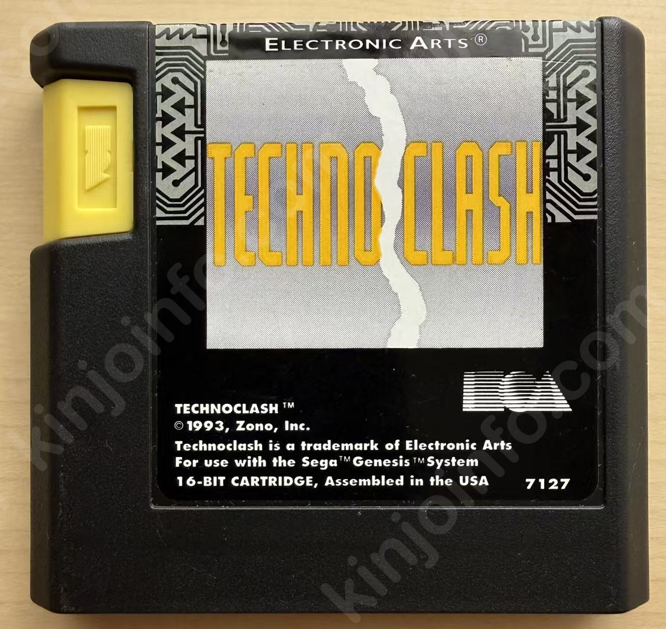 TechnoClash（テクノクラッシュ）【中古美品・genesis北米版】