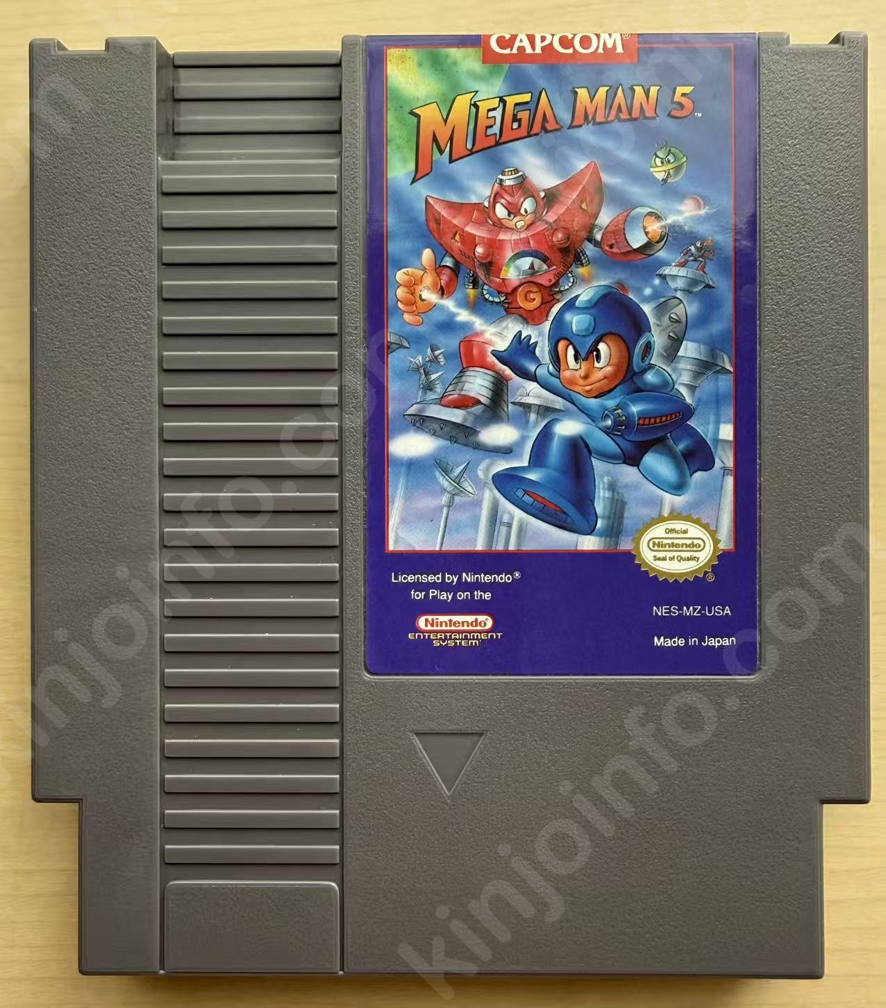 Mega Man 5（ロックマン5 ブルースの罠!?）【中古美品・NES北米版】