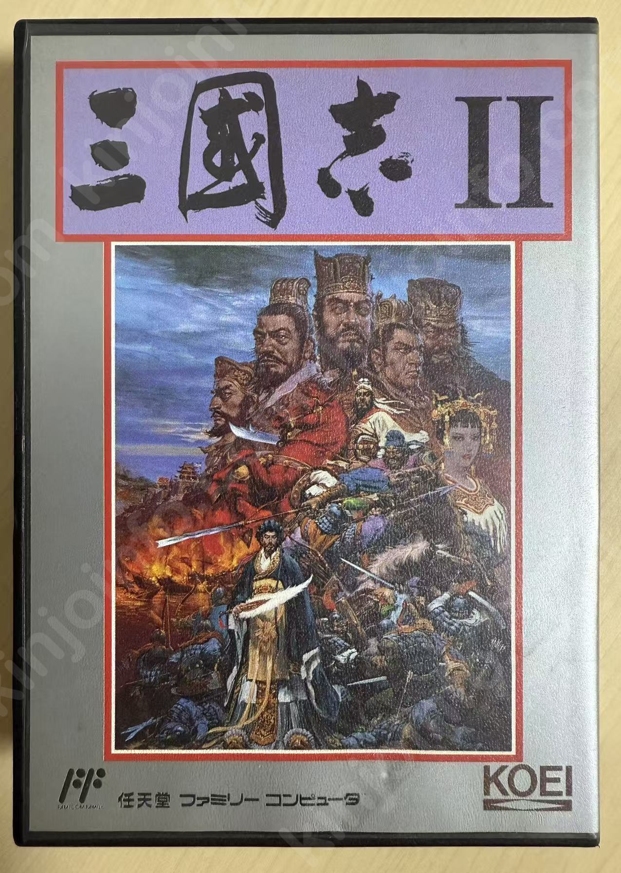 三國志II（Romance of the Three Kingdoms II）【中古美品・JP日本版】