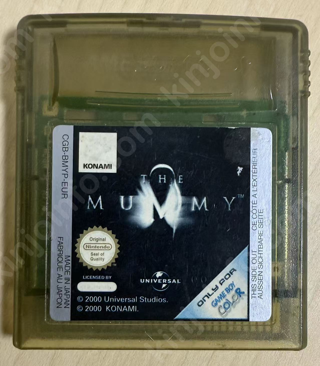 The Mummy（ザ・マミー）【中古美品・GBC欧州版】