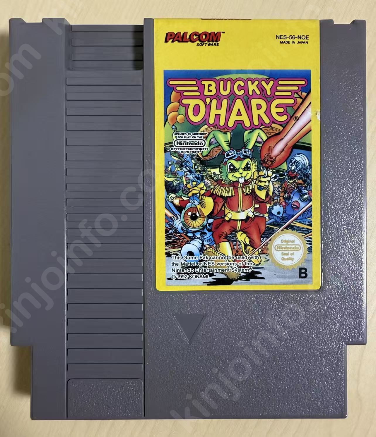 Bucky O'Hare（バッキー オヘア）【中古美品・NES欧州版】