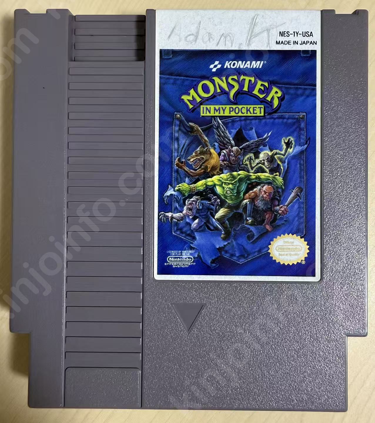 Monster in My Pocket（モンスター・イン・マイ・ポケット）【中古・NES北米版】