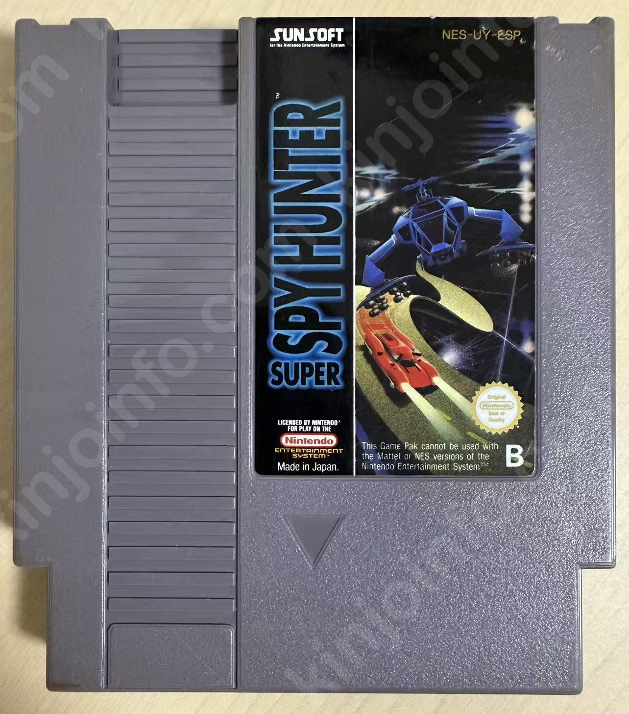 Super Spy Hunter（バトルフォーミュラ）【中古美品・NES欧州版】