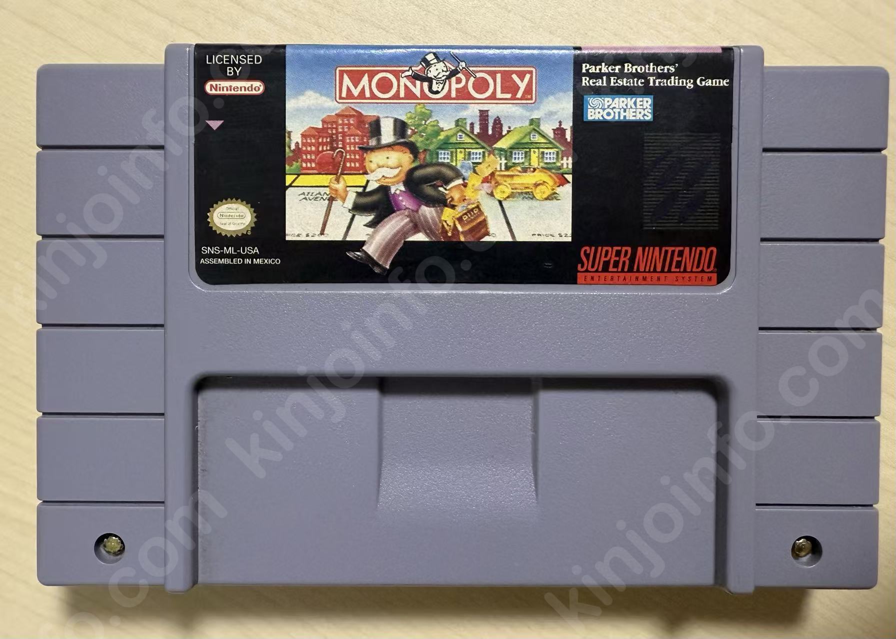 Monopoly（モノポリー）【中古美品・SNES北米版】