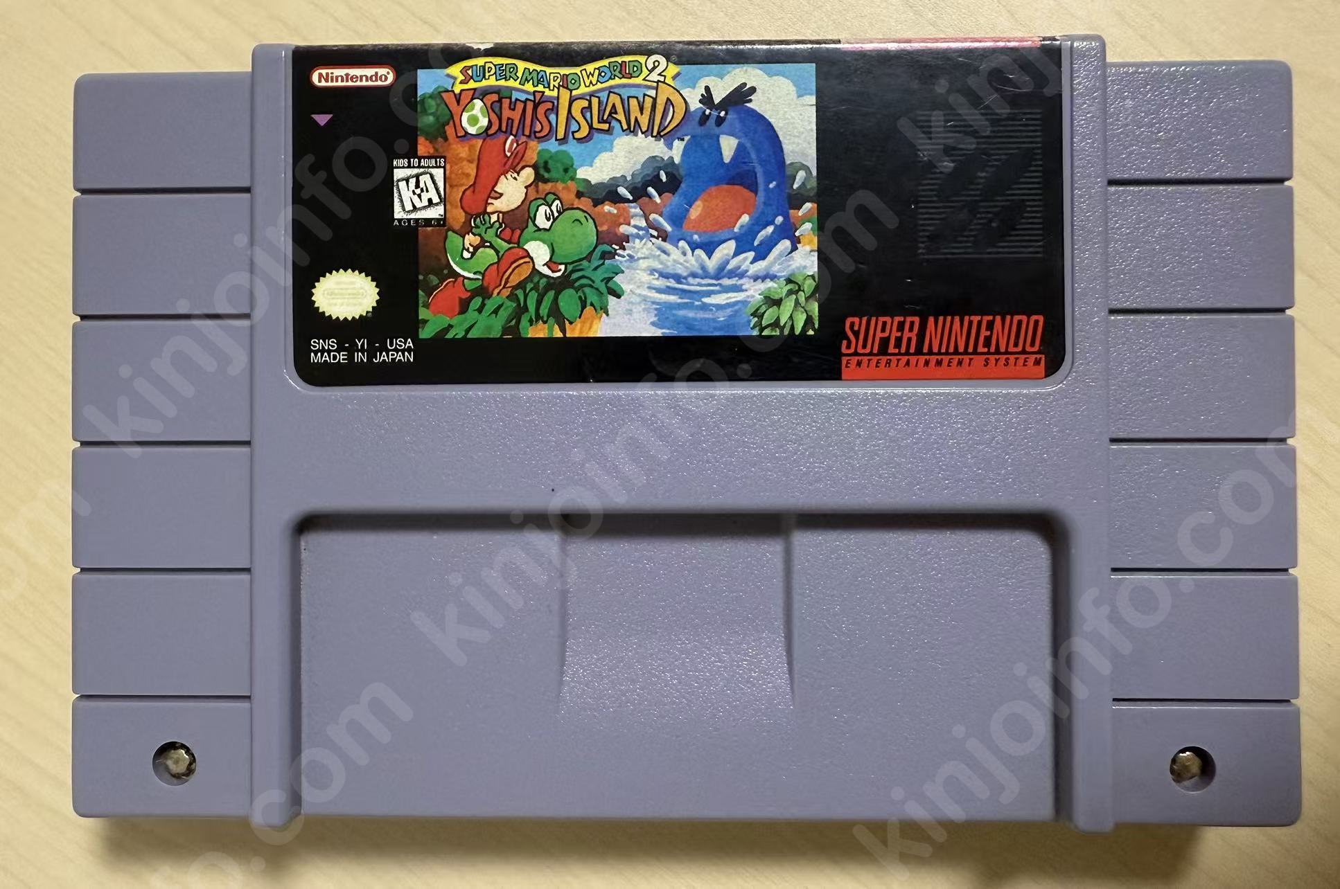 Super Mario World 2: Yoshi's Island（スーパーマリオ ヨッシーアイランド）【中古美品・SNES北米版】