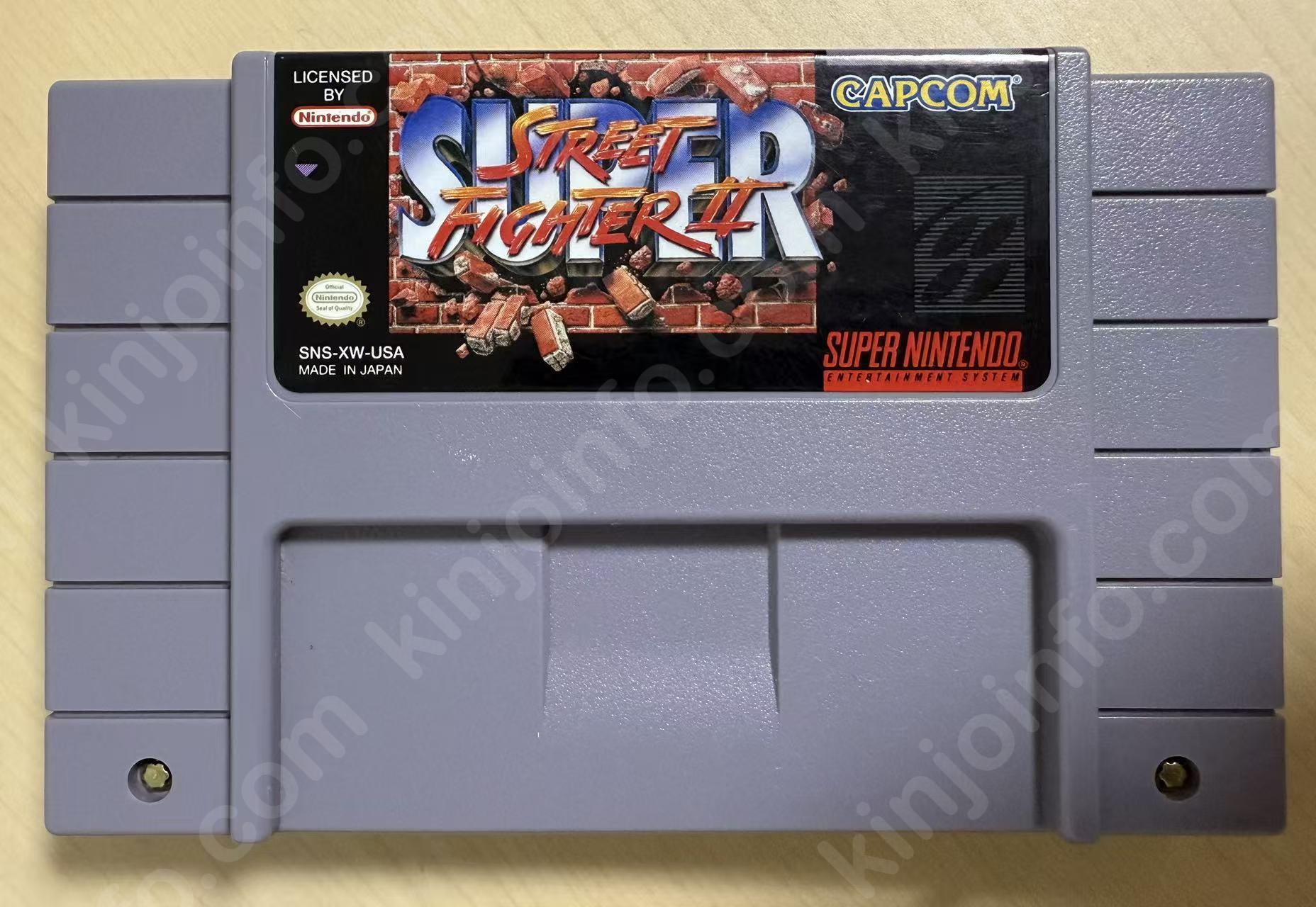 Super Street Fighter II（スーパーストリートファイターII）【中古美品・SNES北米版】