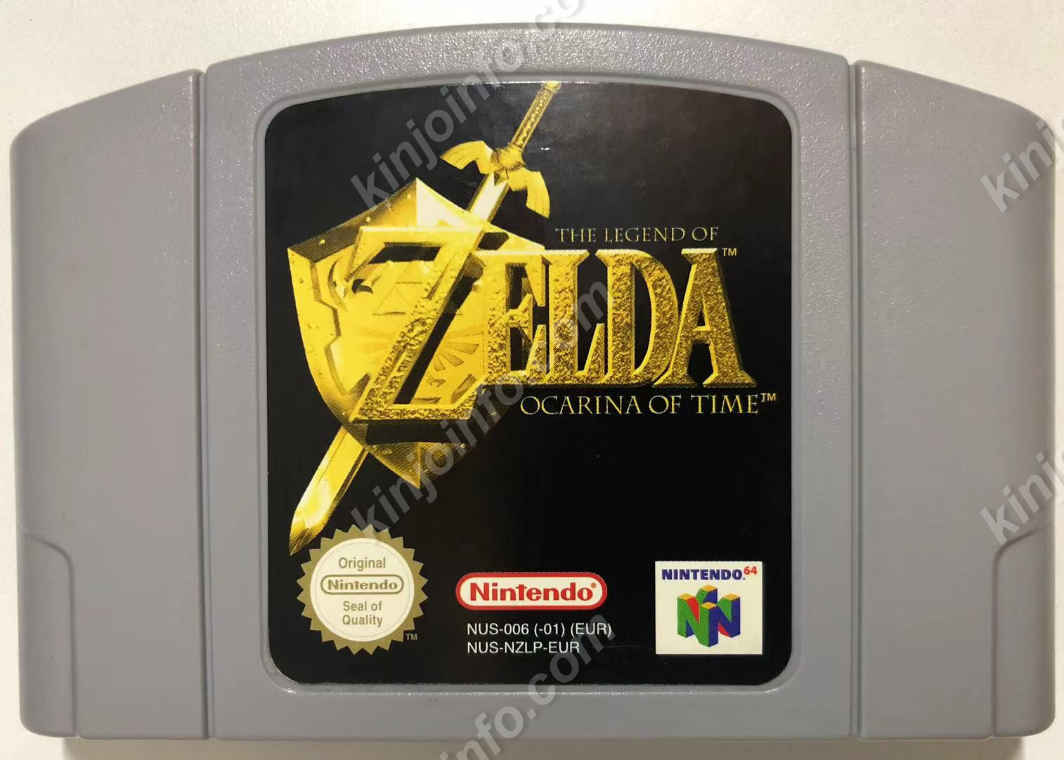 The Legend of Zelda: Ocarina of Time（ゼルダの伝説 時のオカリナ）【中古・N64欧州版】