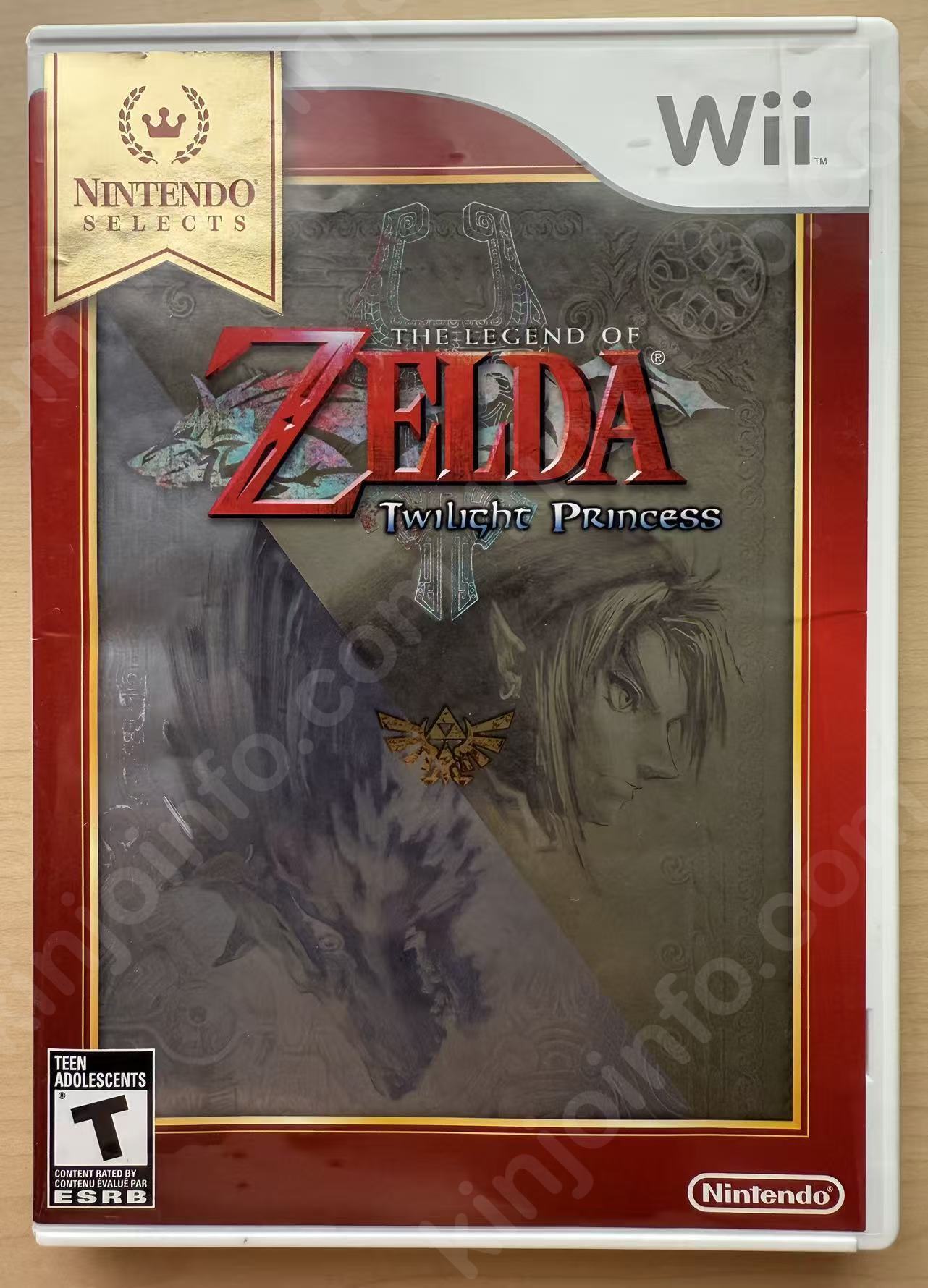 THE LEGEND OF ZELDA: TWILIGHT PRINCESS（ゼルダの伝説 トワイライトプリンセス）【中古・WII北米版】