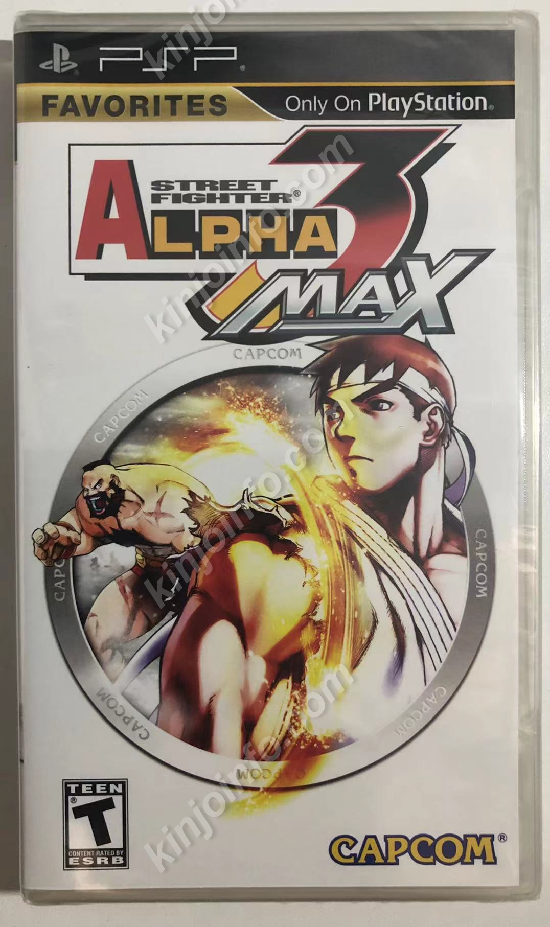 Street Fighter Alpha 3（ストリートファイターアルファ3）【新品未開封・PSP北米版】