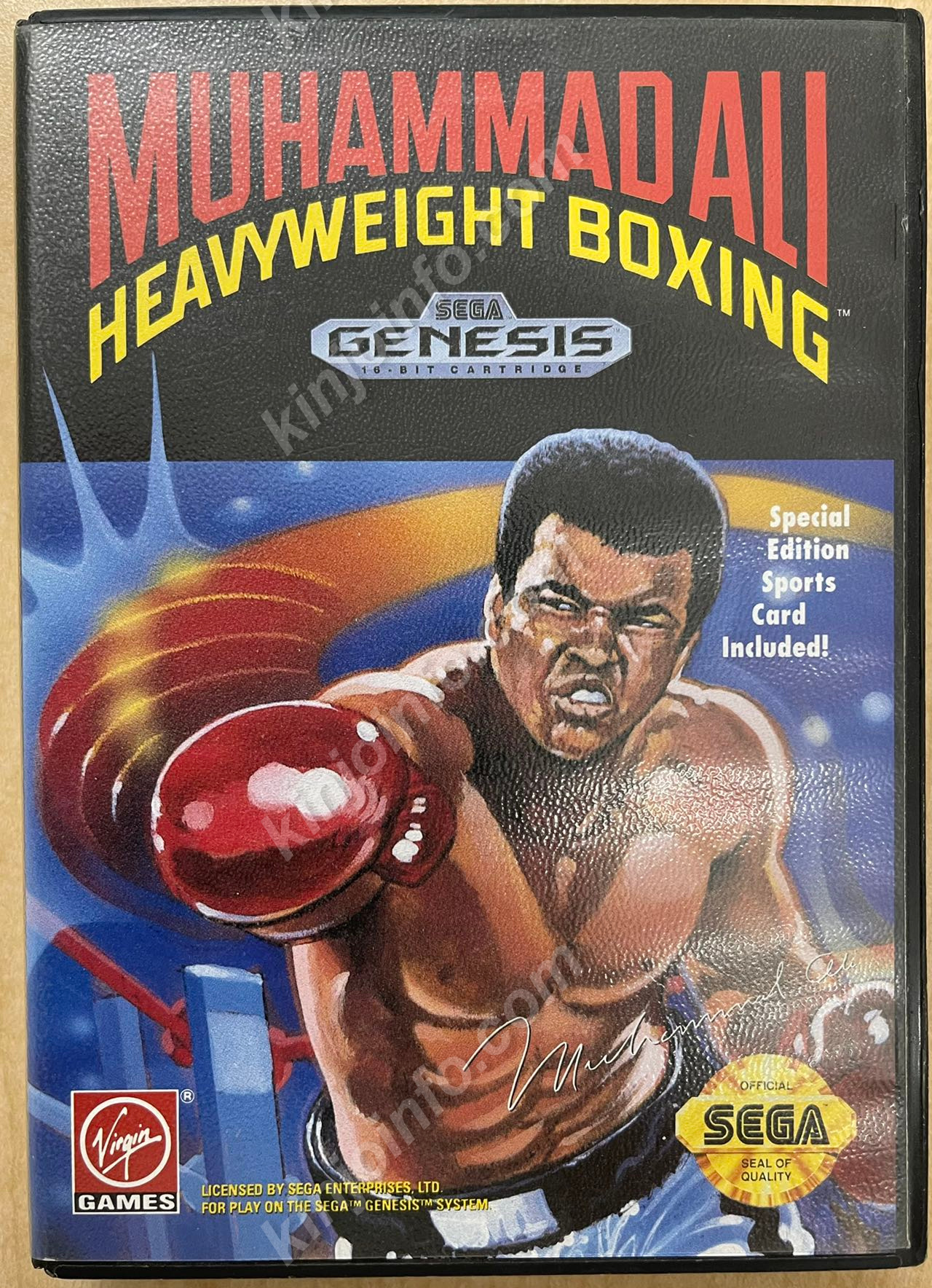 Muhammad Ali Heavyweight Boxing【中古美品・genesis北米版】