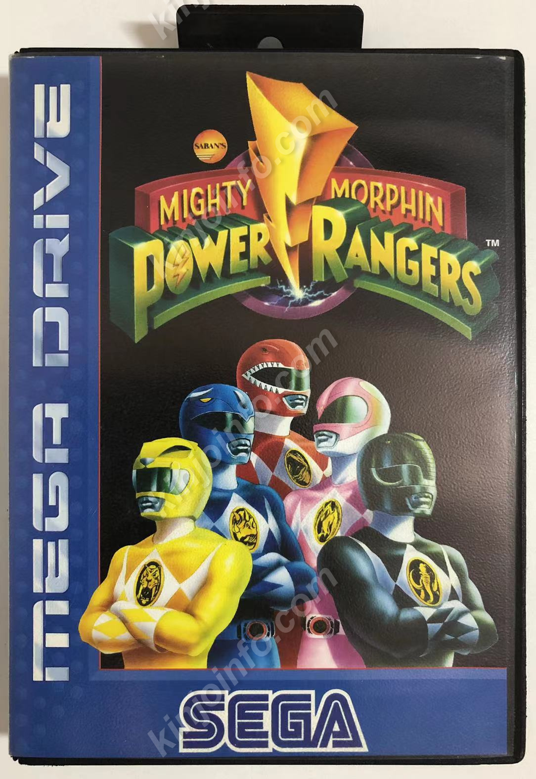 Mighty Morphin Power Rangers【中古美品・MD欧州版】