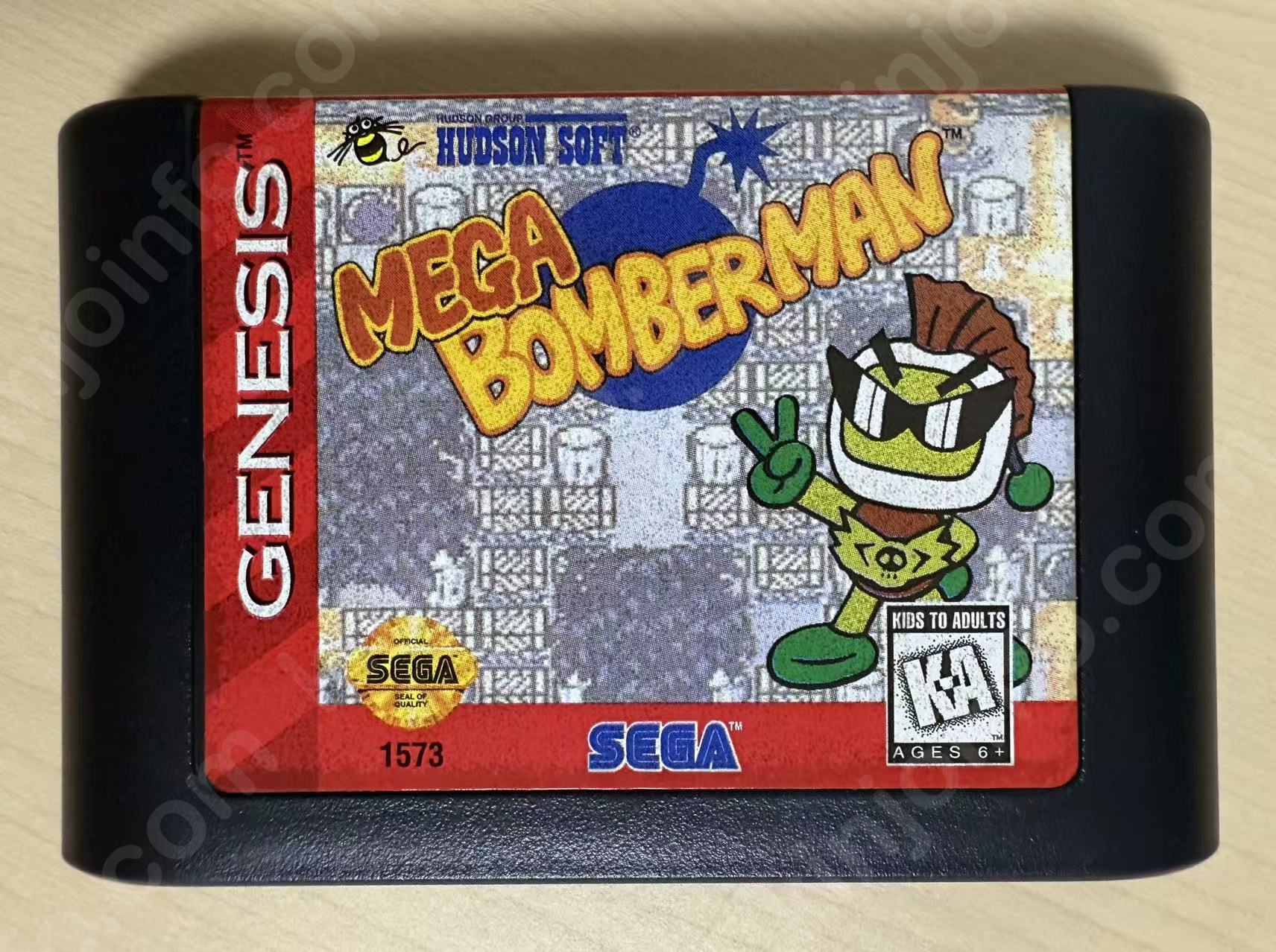 Mega Bomberman（メガボンバーマン）【中古美品・GENESIS北米版】