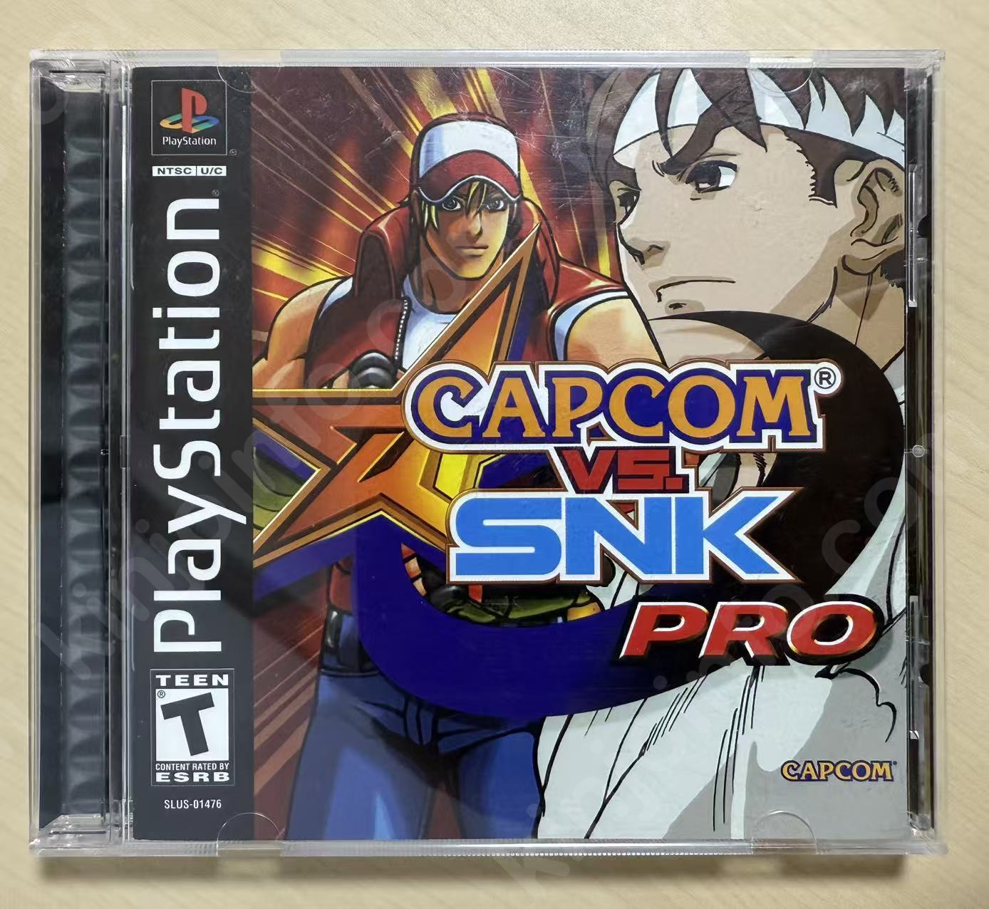 Capcom vs. SNK Pro（カプコン バーサス エス・エヌ・ケイ プロ）【中古美品・PS北米版】
