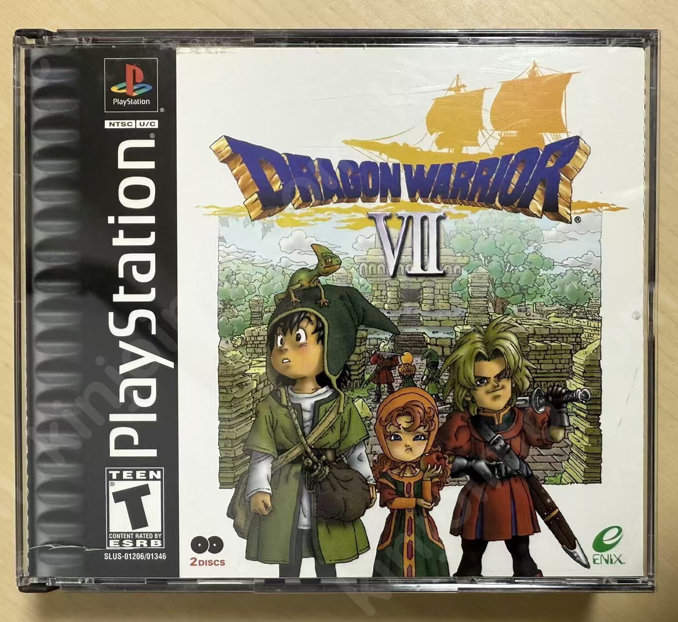 Dragon Warrior VII（ドラゴンクエストVII）【中古美品・PS北米版】