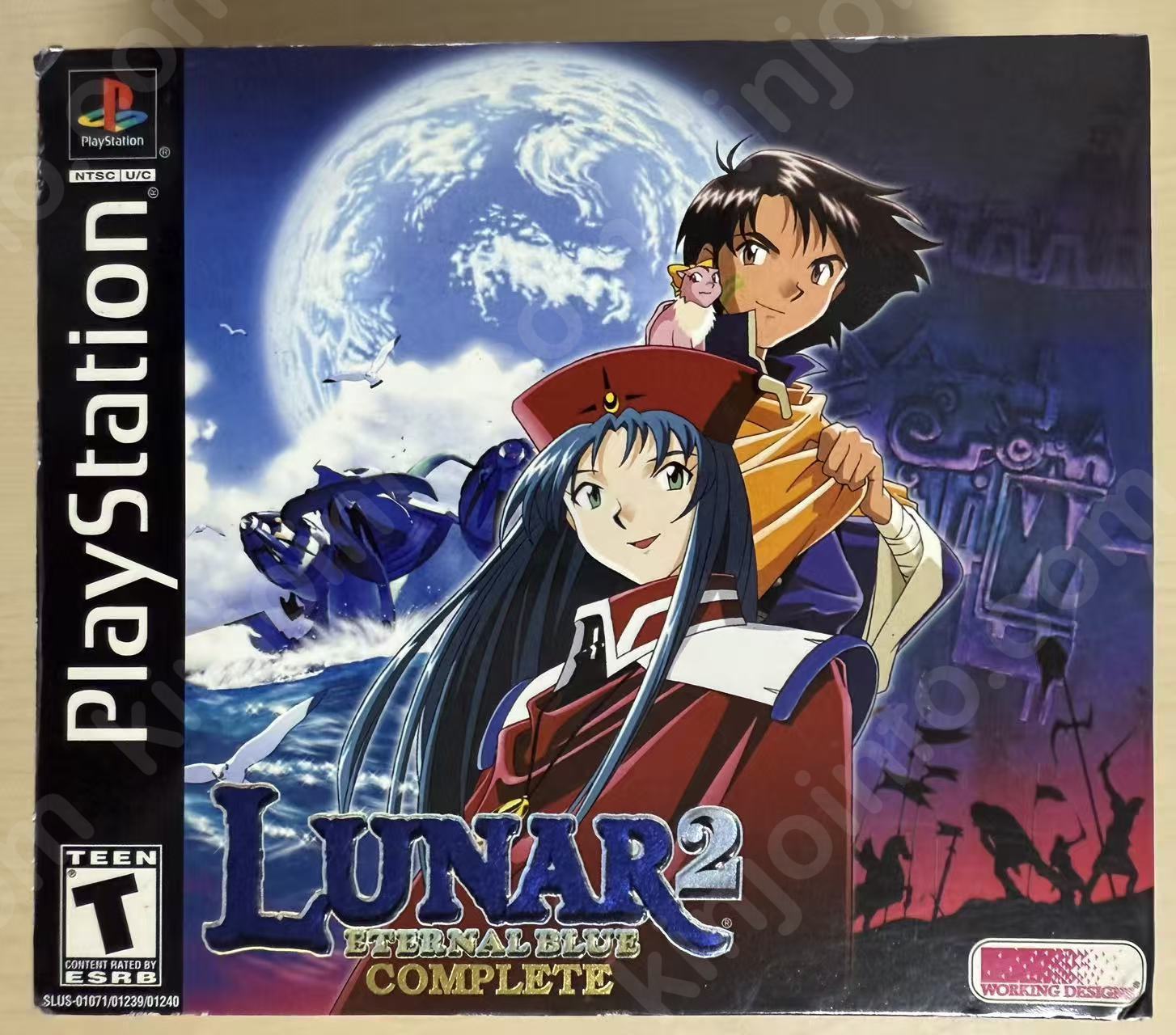 Lunar 2: Eternal Blue Complete（ルナ2 エターナルブルー コンプリート）【中古美品・PS北米版】