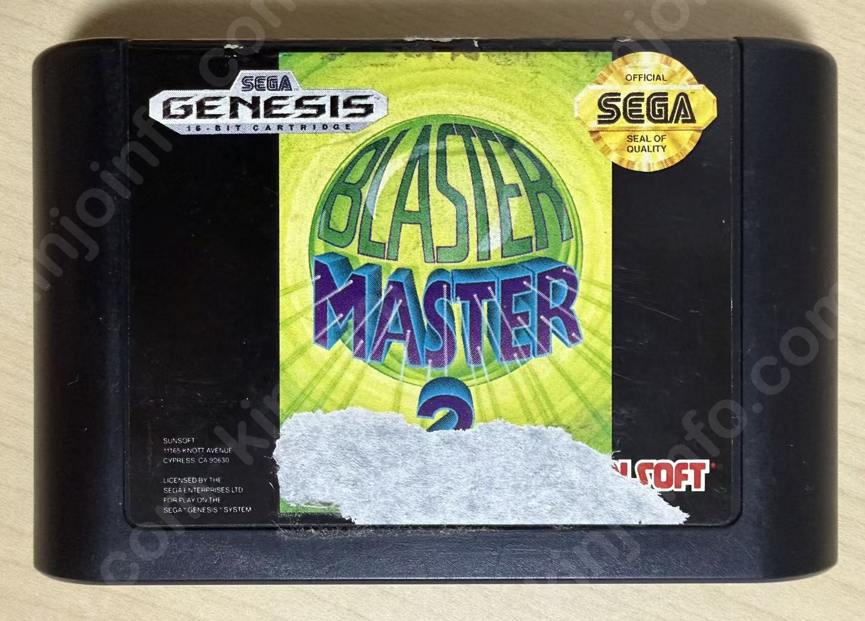 Blaster Master 2（超惑星戦記メタファイト2）【中古・genesis北米版】