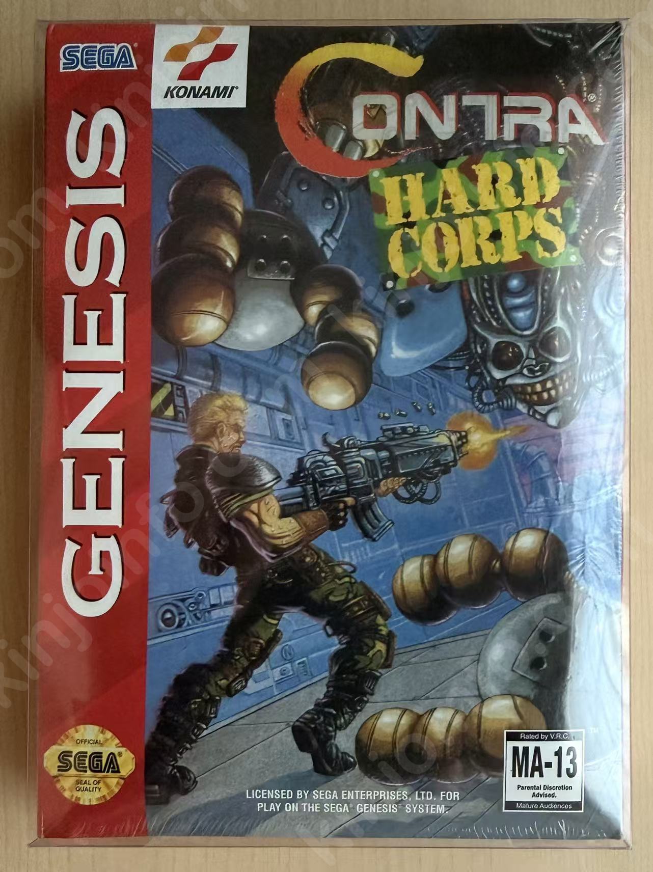 Contra: Hard Corps（魂斗羅 ザ・ハードコア）【新品未開封・genesis北米版】