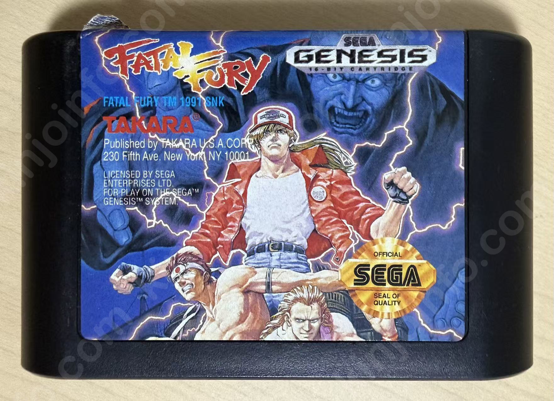 Fatal Fury: King of Fighters（餓狼伝説 宿命の闘い）【中古美品・genesis北米版】