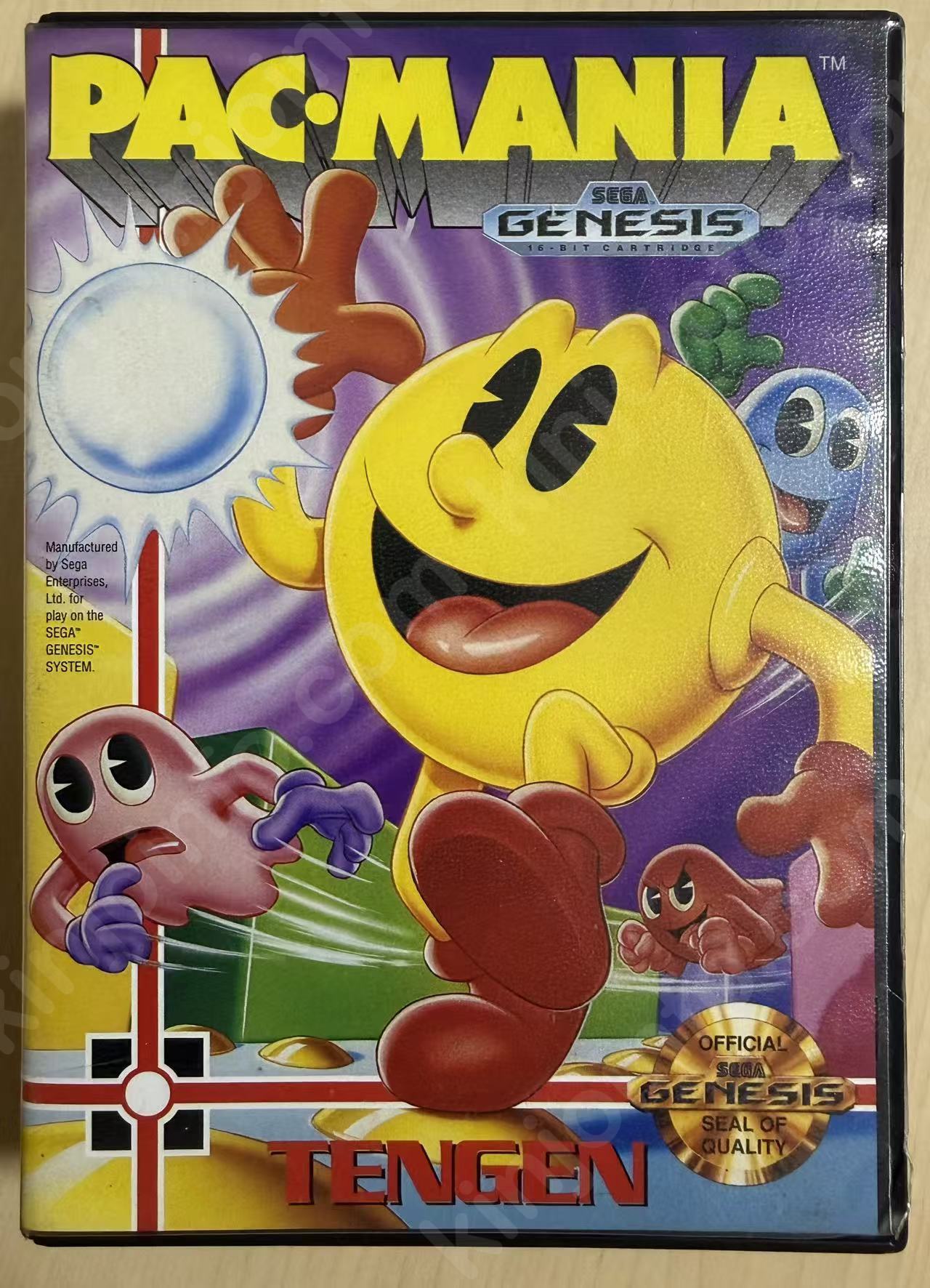 Pac-Mania（パックマニア）【中古美品・genesis北米版】