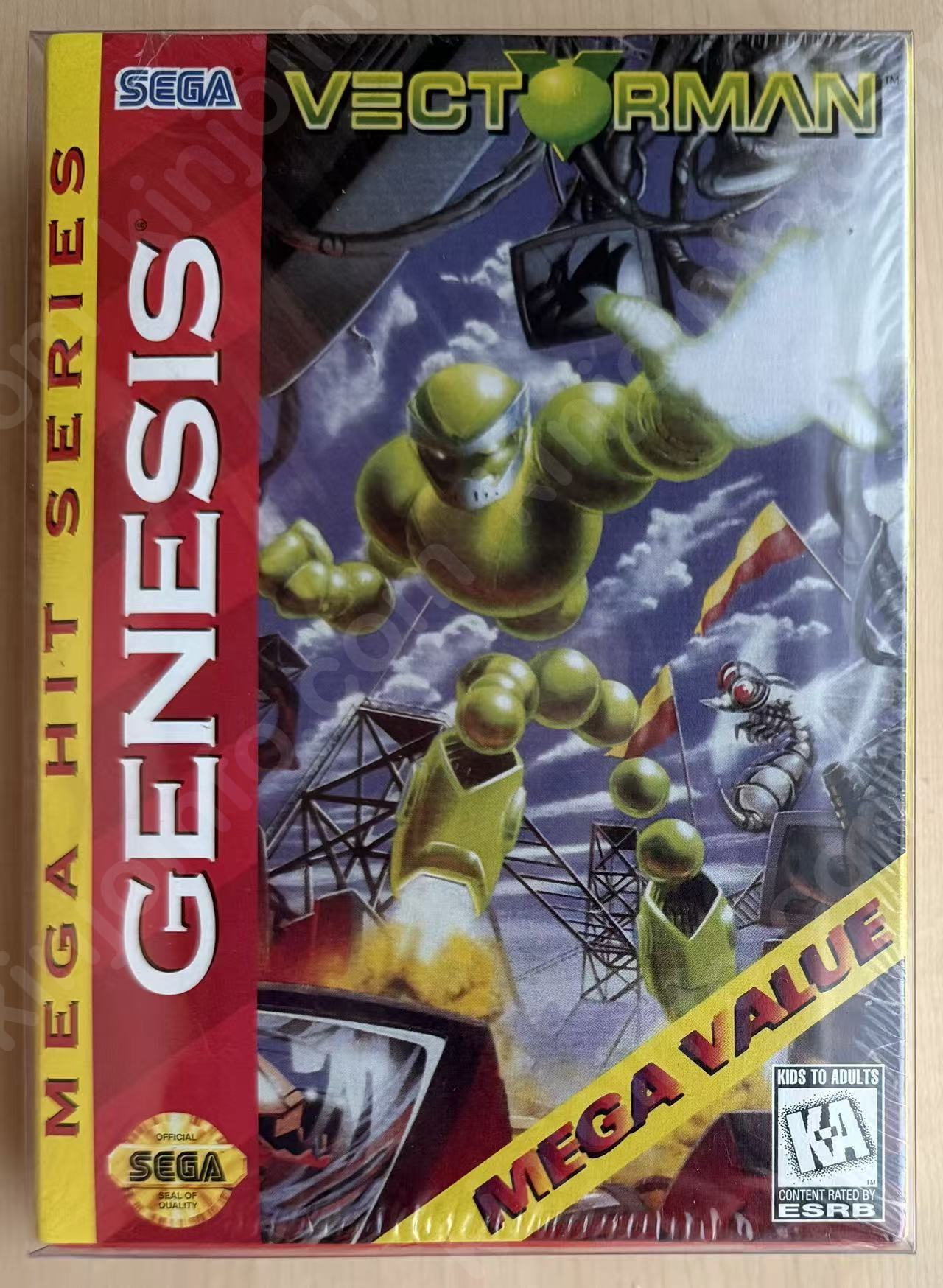 Vectorman（ベクターマン）【新品未開封・genesis北米版】