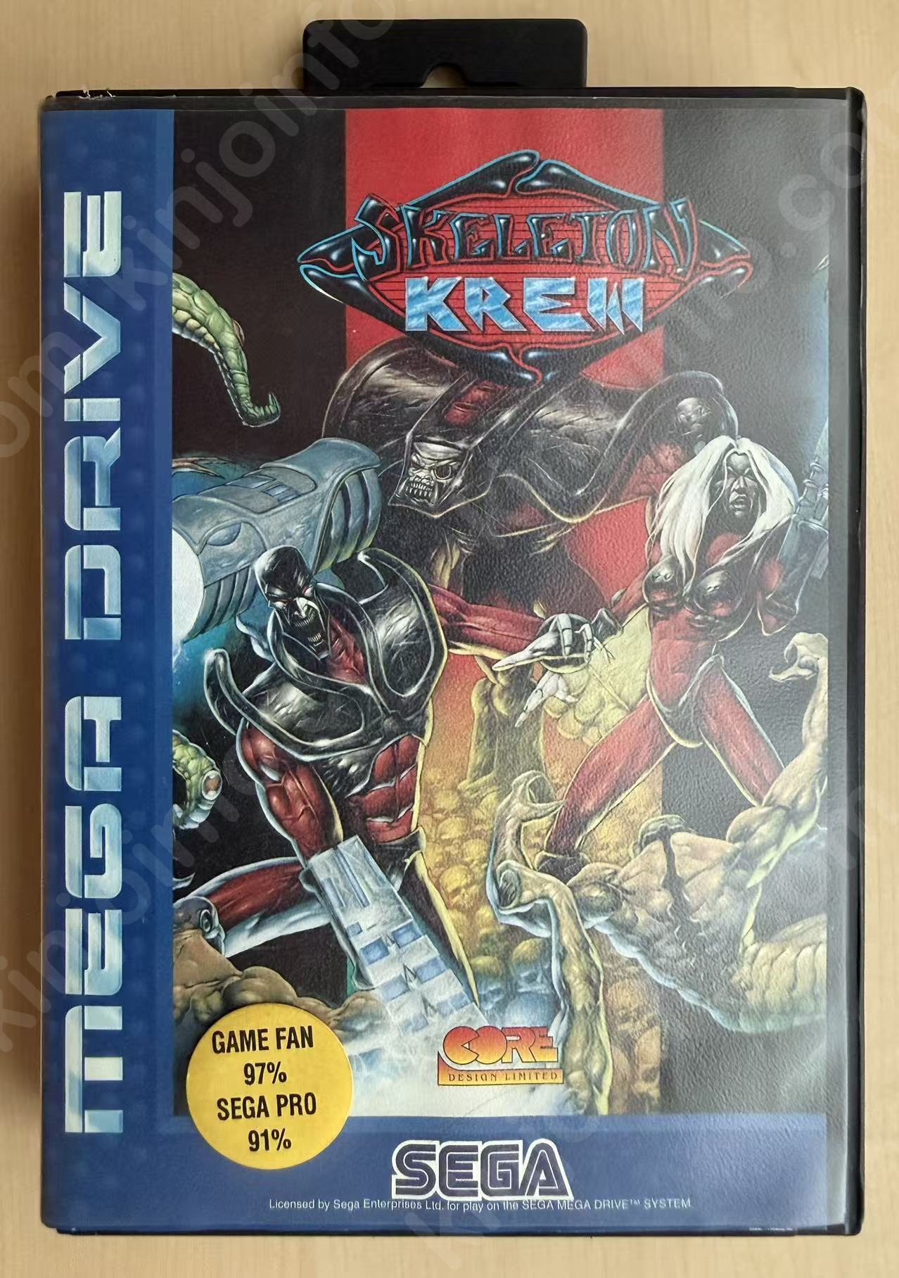 Skeleton Krew（スケルトン・クルー）【中古・MD欧州版】