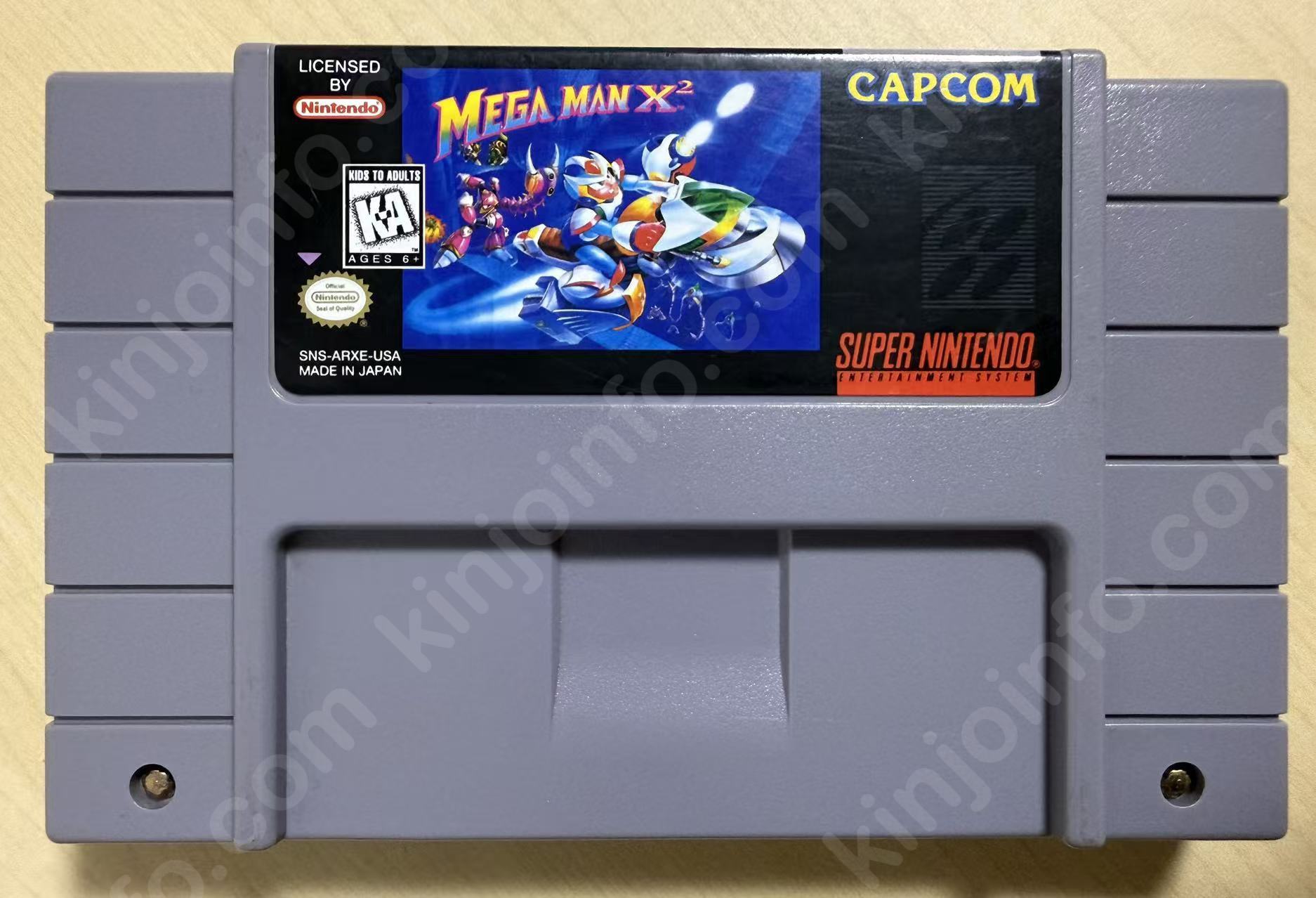 Mega Man X2（ロックマンX2）【中古美品・SNES北米版】