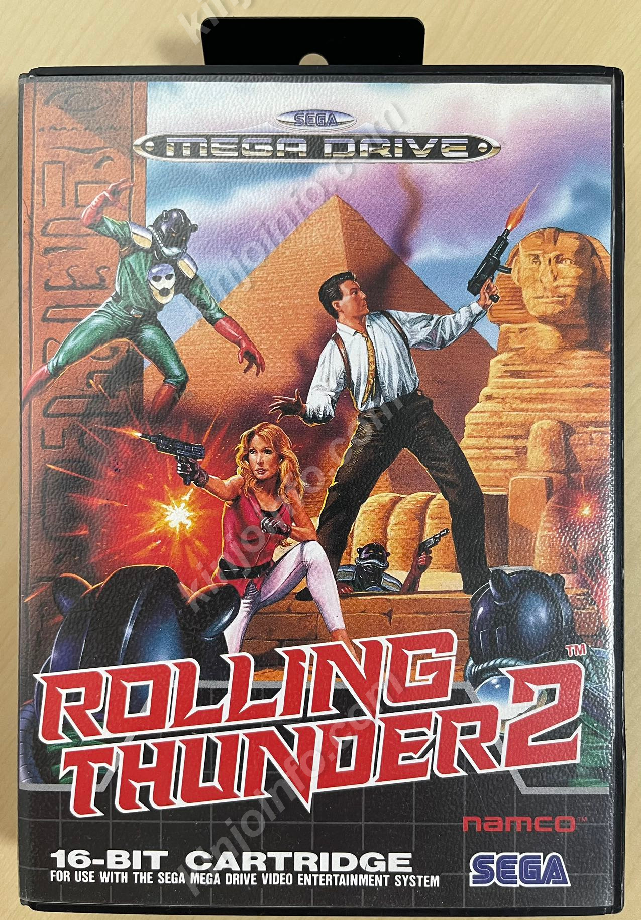 Rolling Thunder 2（ローリングサンダー2）【中古美品・MD欧州版】