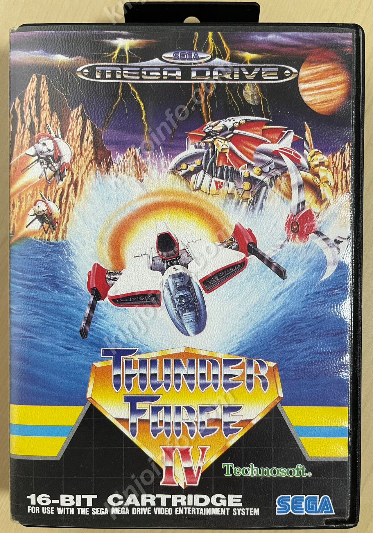 Thunder Force IV（サンダーフォースIV）【中古美品・MD欧州版】