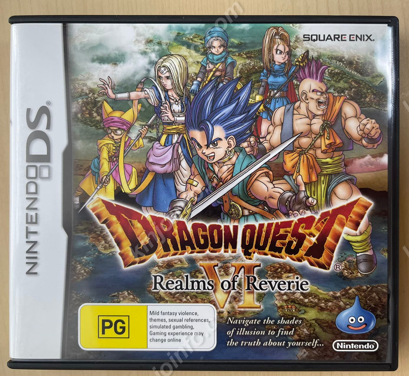 Dragon Quest VI: Realms of Reverie（ドラゴンクエストVI 幻の大地）【中古美品・DS欧州版】