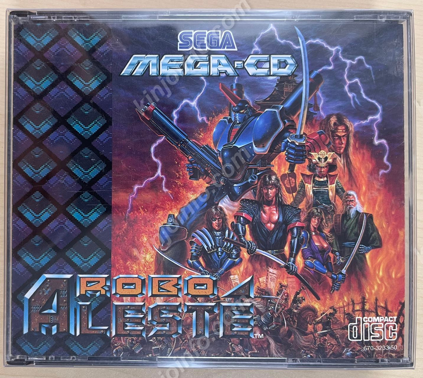 Robo Aleste（電忍アレスタ）【中古美品・mega-cd欧州版】