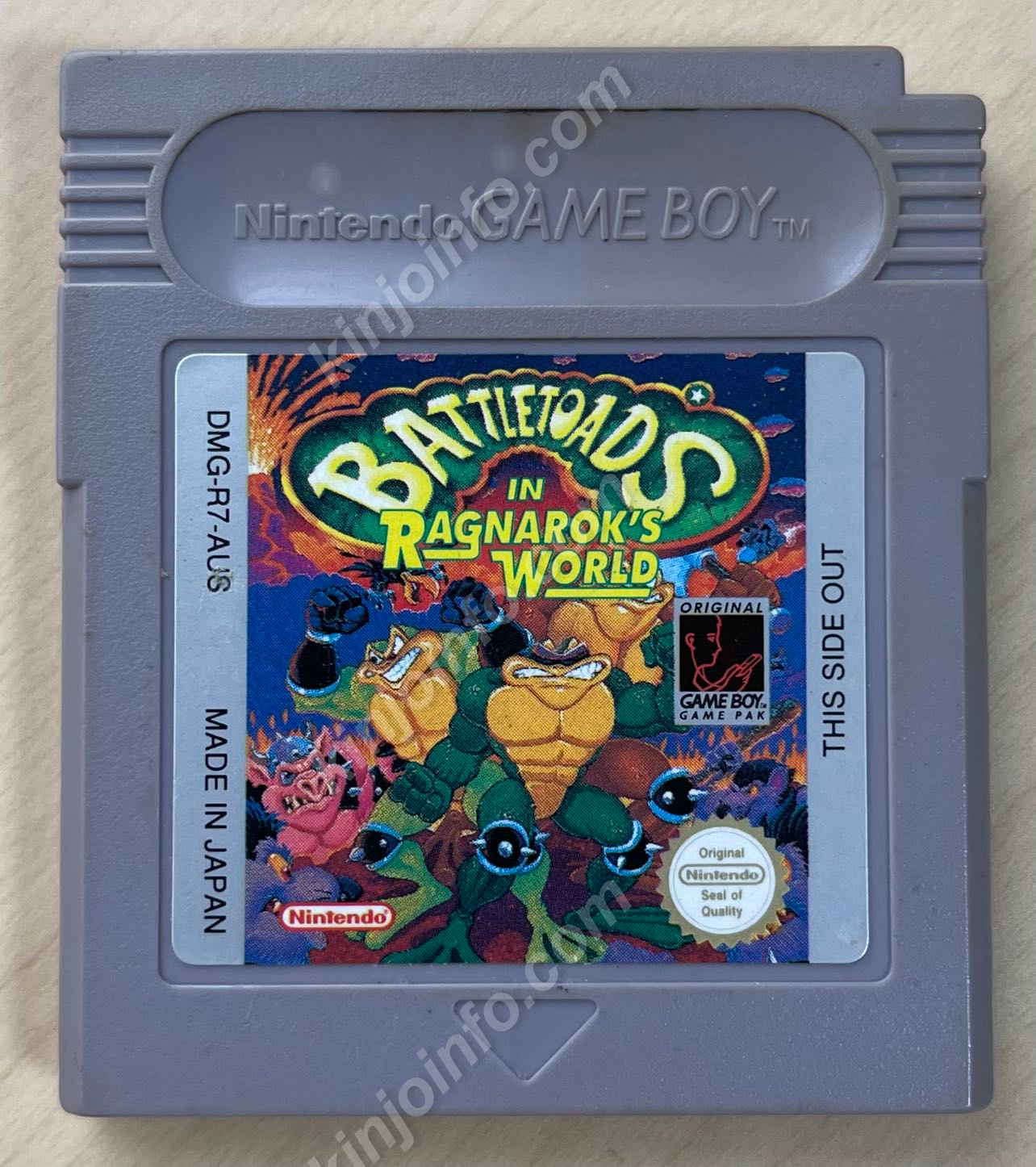 Battletoads in Ragnarok's World【中古・GB豪州版】