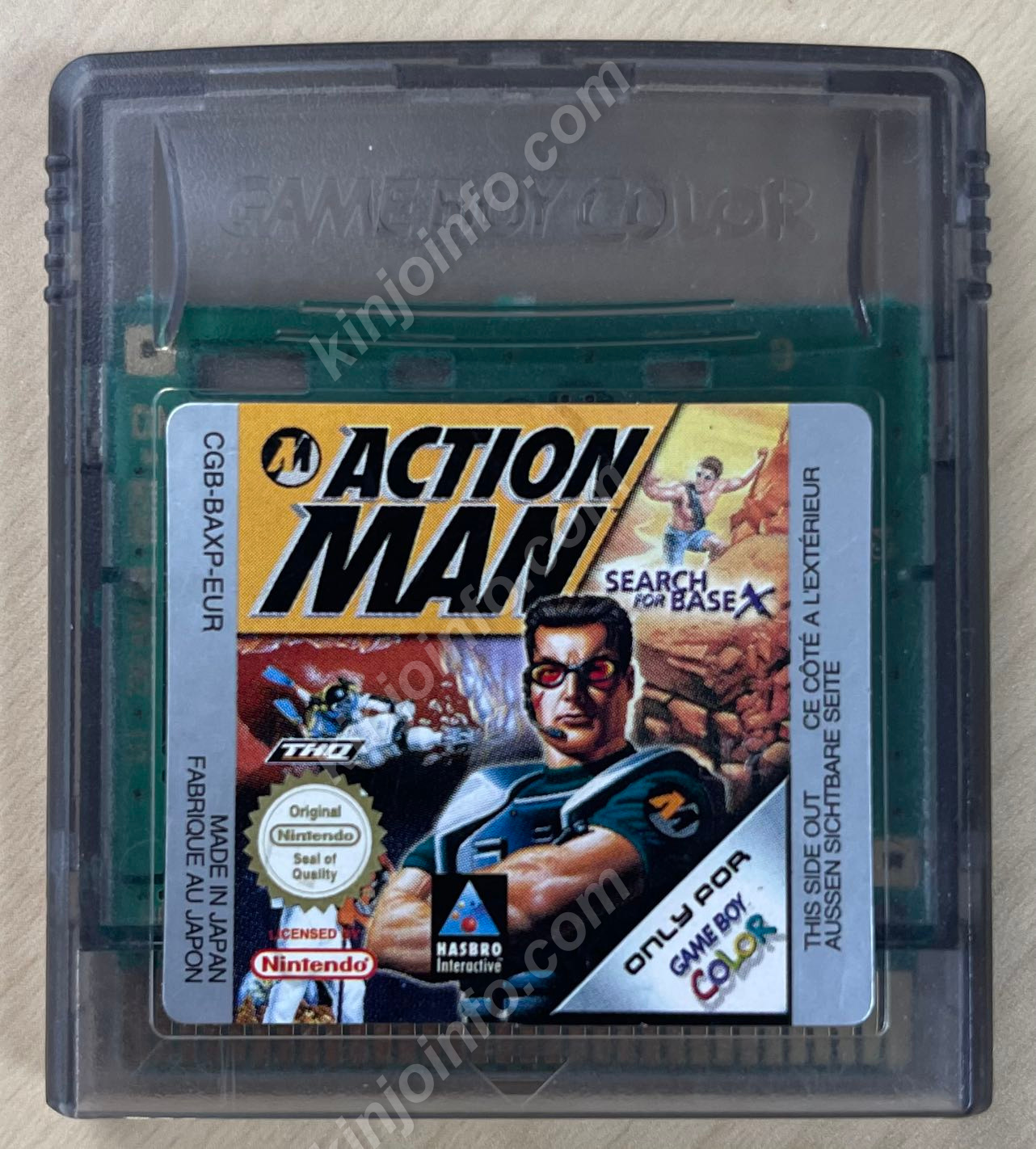 Action Man: Search for Base X 【中古美品・GBC欧州版】