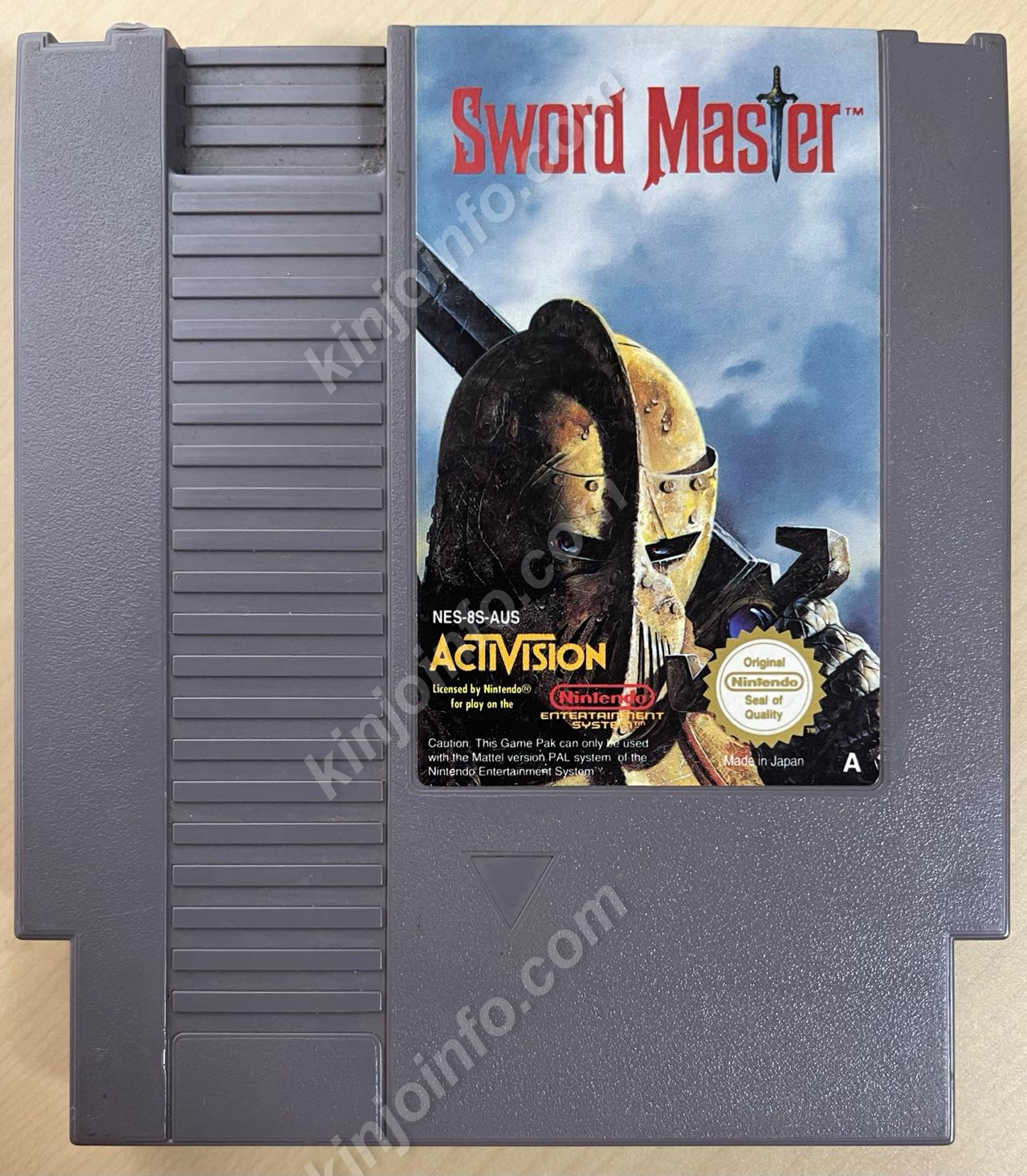 Sword Master（剣の達人）【中古美品・NES豪州版】