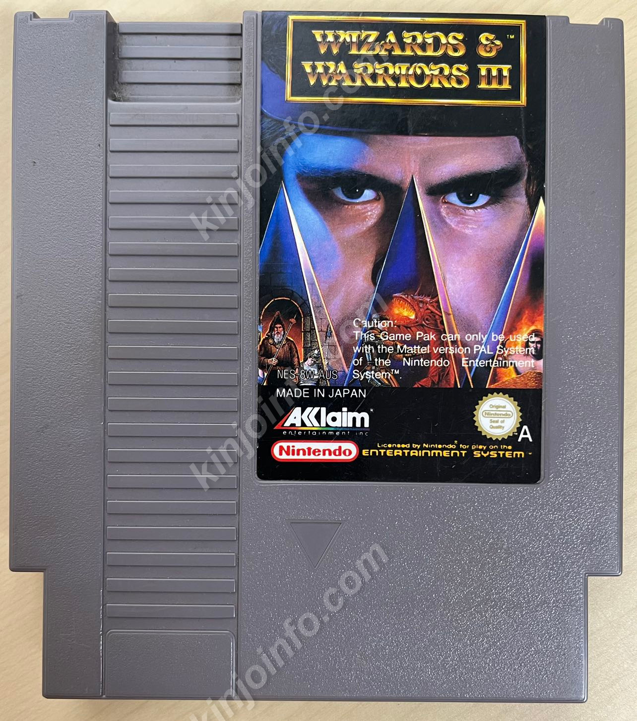 Wizards & Warriors III【中古美品・NES豪州版】